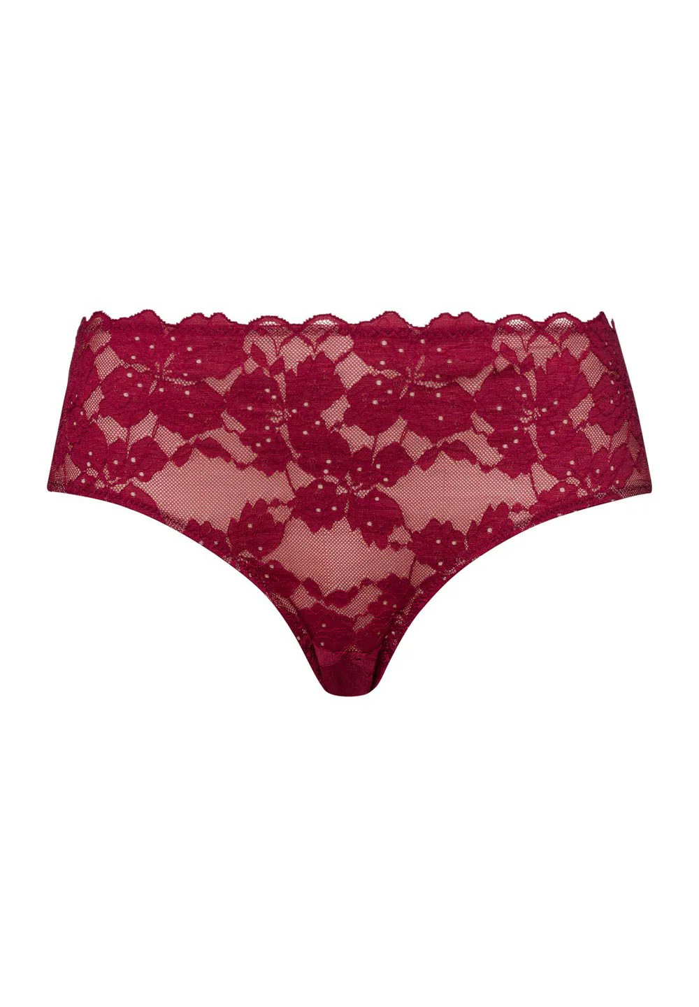 Anais Midi Briefs | deep poppy 070906-072405