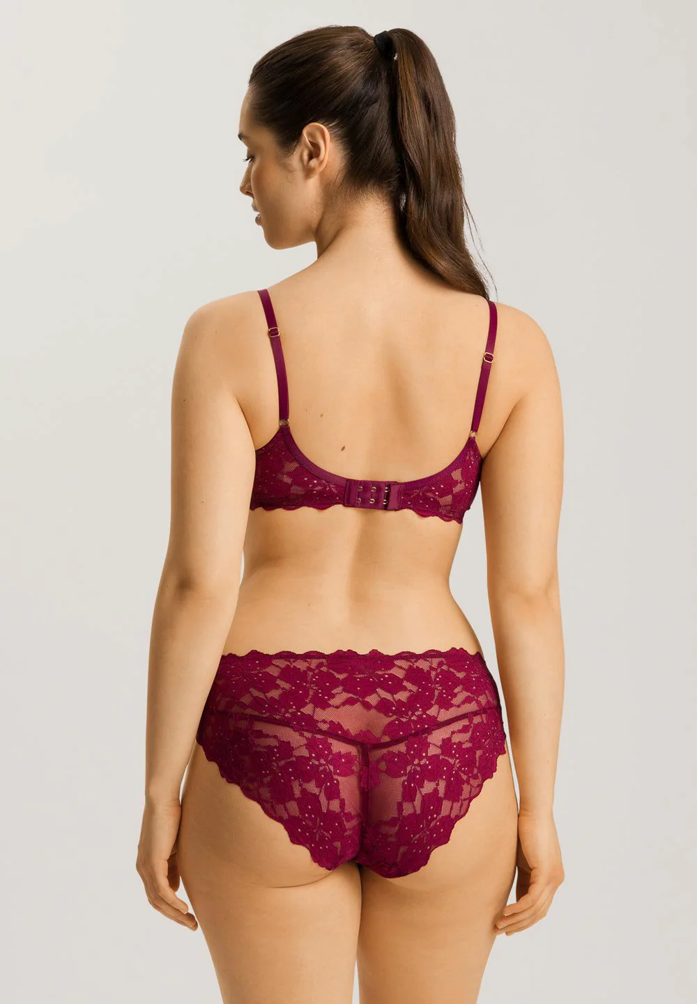 Anais U/wire Bra | deep poppy 070904-072405 - Image 4