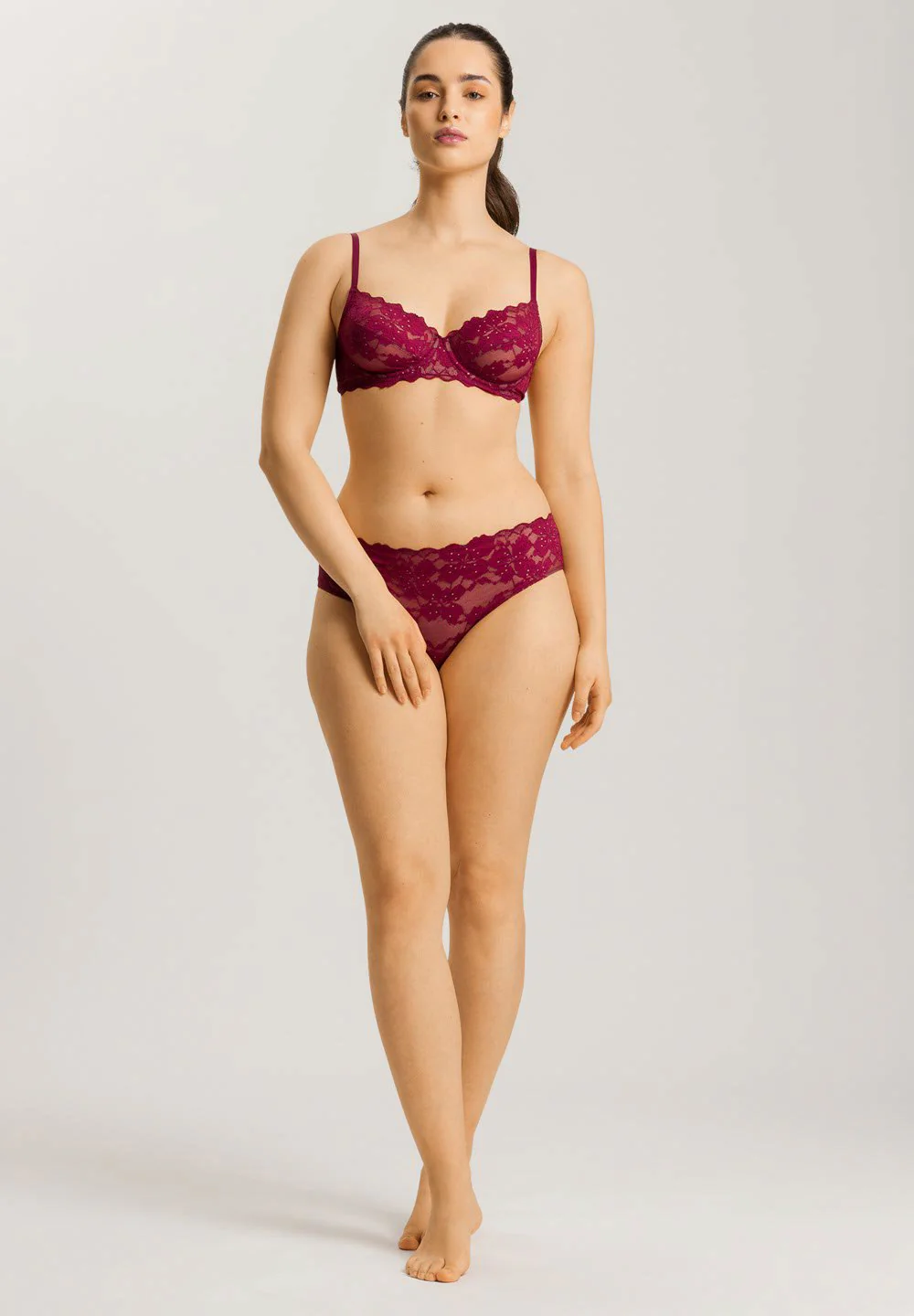 Anais U/wire Bra | deep poppy 070904-072405 - Image 5