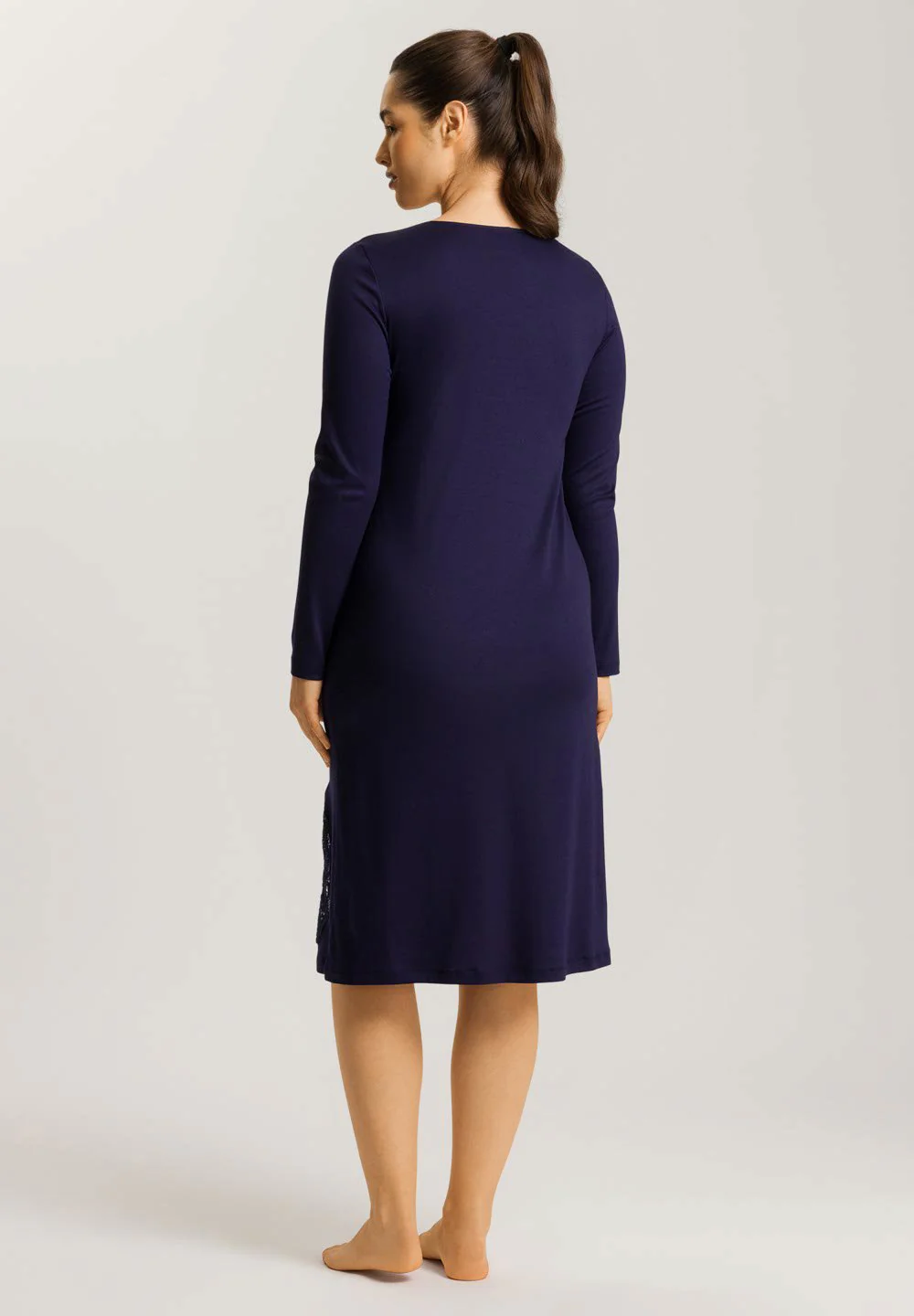 Anne NW L/SLV Nightdress 110cm | evening blue 074892-072621 - Image 4
