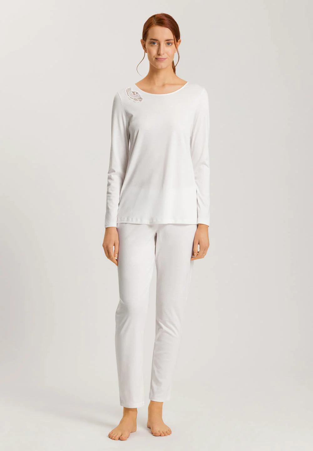 Anne NW L/SLV Pajama | off white 074894-070102 - Image 2