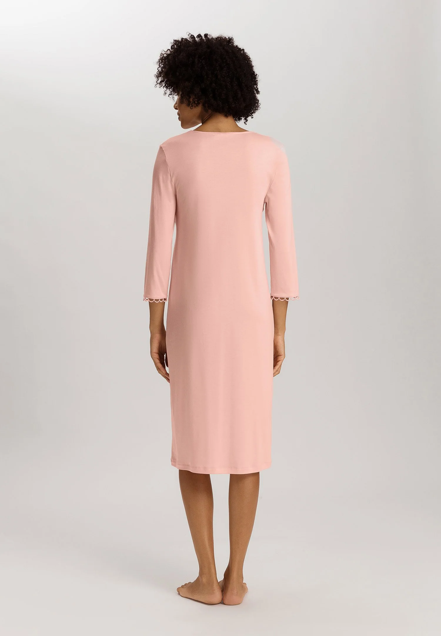 Anouk 3/4 SLV Nightdress 110cm | pink blaze 074809-072340 - Image 4