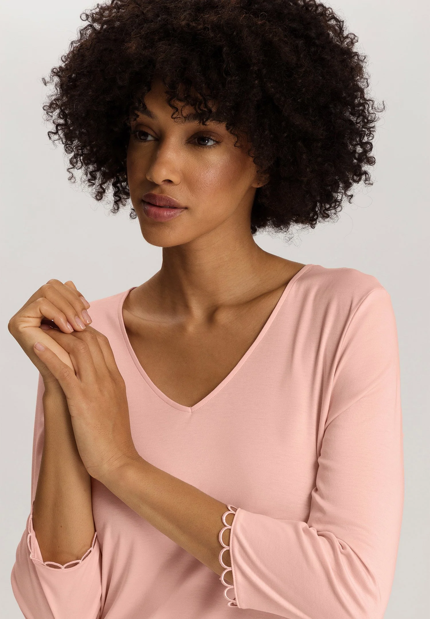 Anouk 3/4 SLV Nightdress 110cm | pink blaze 074809-072340 - Image 5