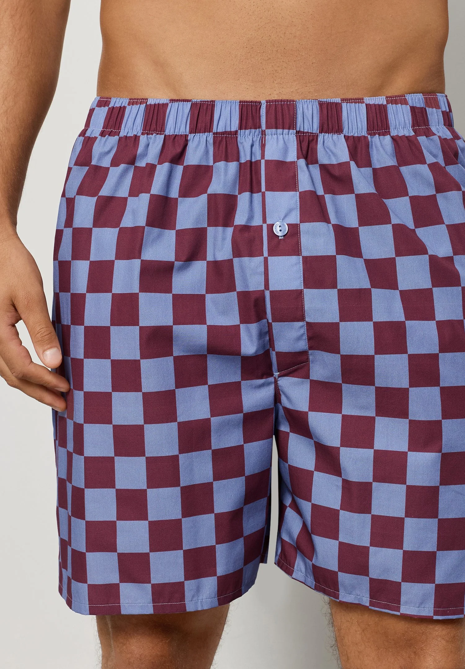 Arthur Arbesser X Hanro Boxers | chess print 076369-073068 - Image 11