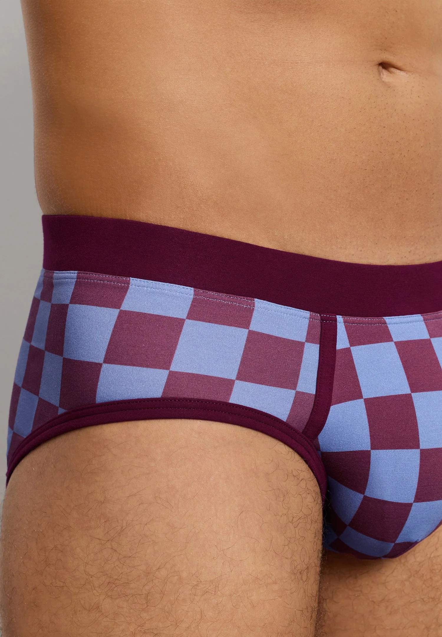 Arthur Arbesser X Hanro Briefs | chess print 076365-073068 - Image 6