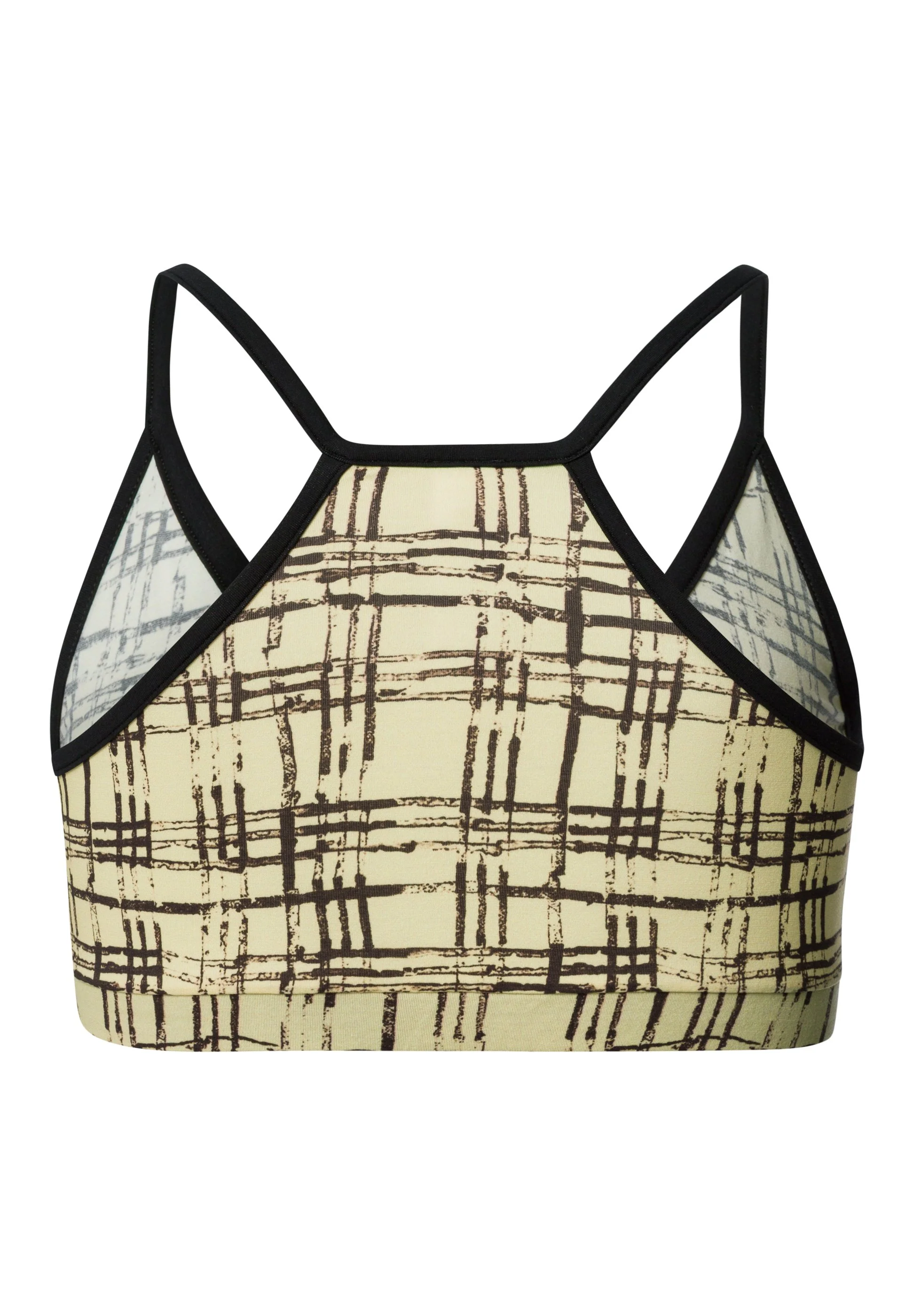 Arthur Arbesser X Hanro Crop Top | tartan print 076348-073069 - Image 3