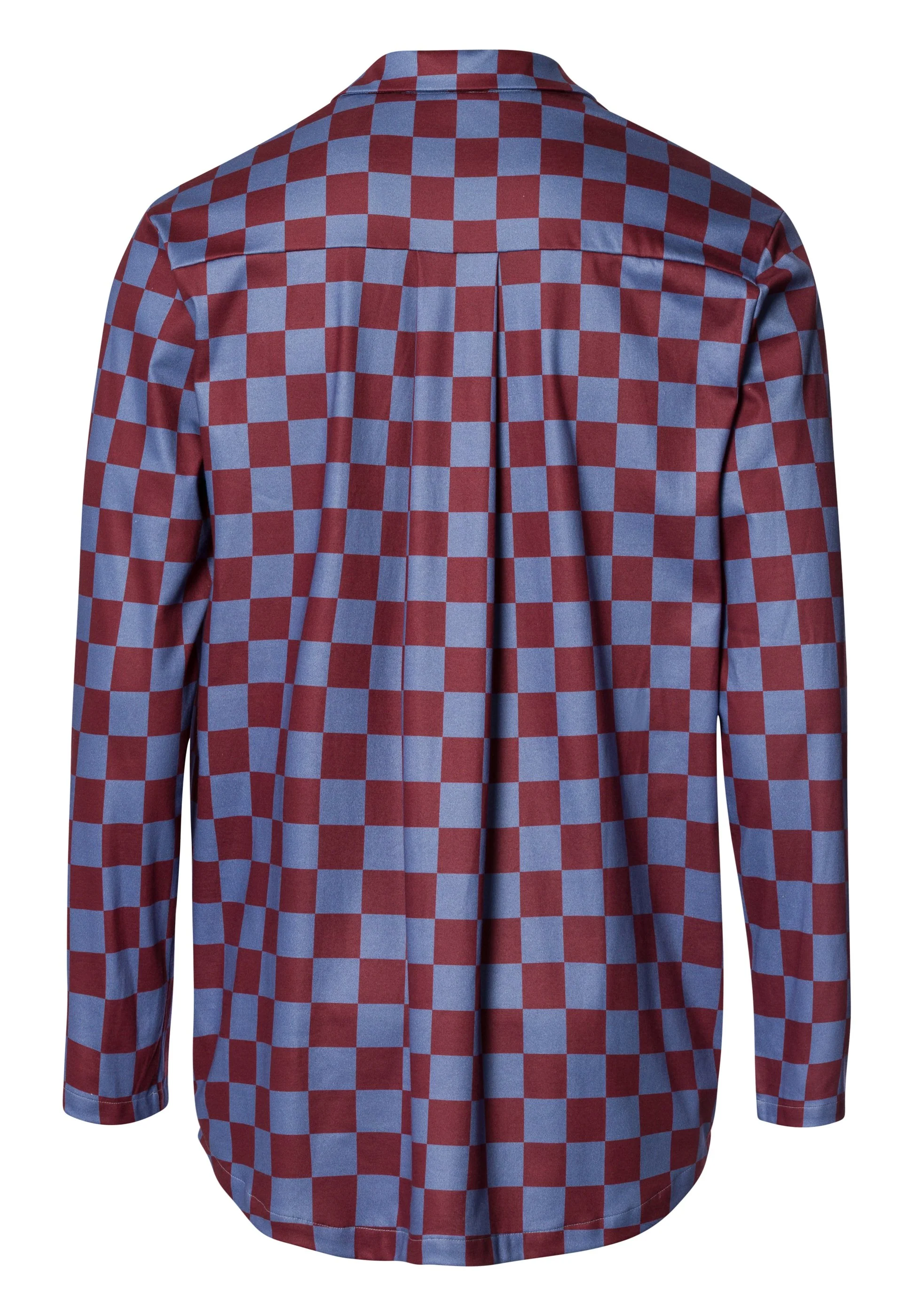 Arthur Arbesser X Hanro L/SLV Shirt | chess print 076347-073068 - Image 5