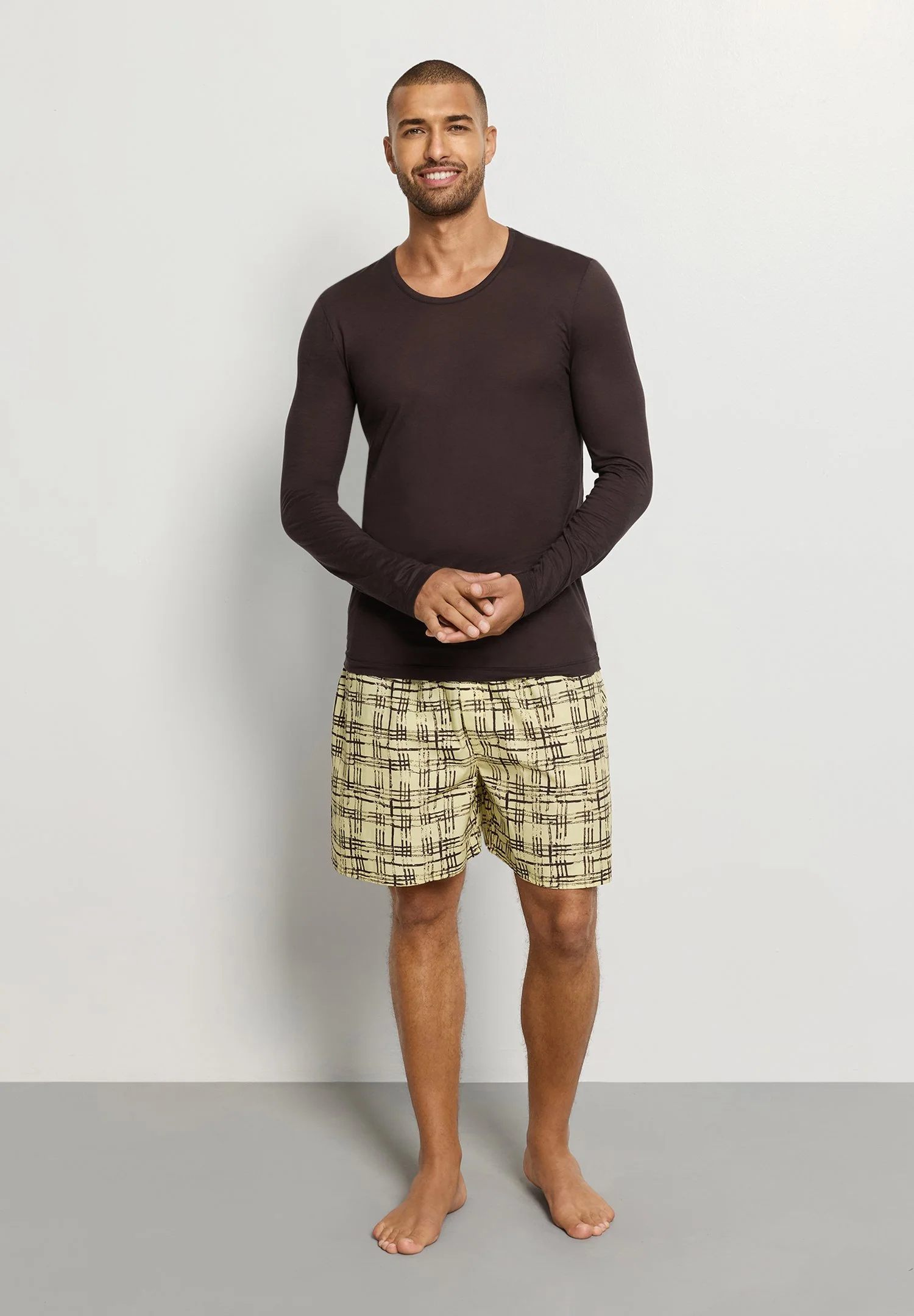 Arthur Arbesser X Hanro L/SLV Shirt | dark pine 076334-072751 - Image 10