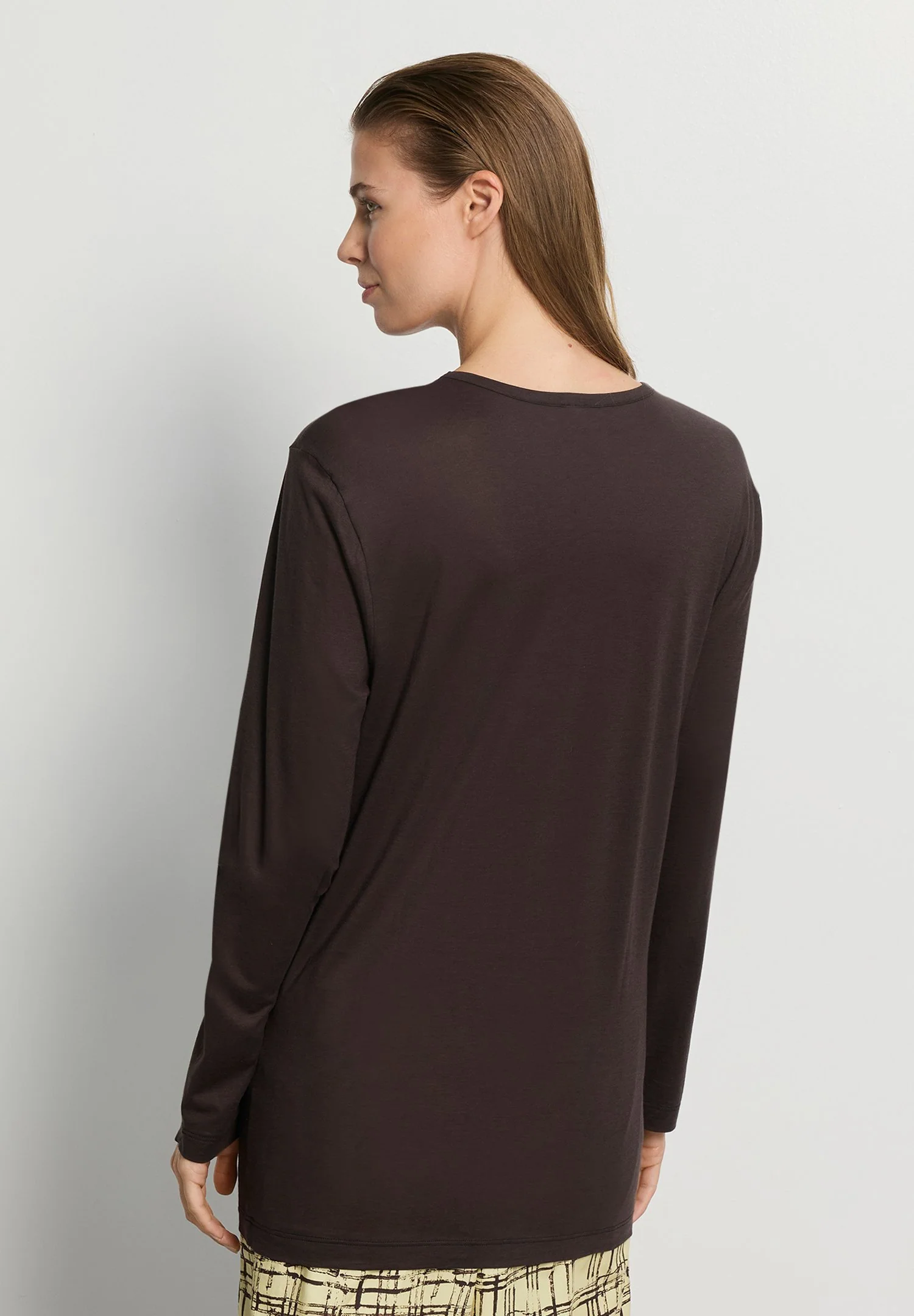Arthur Arbesser X Hanro L/SLV Shirt | dark pine 076334-072751 - Image 7