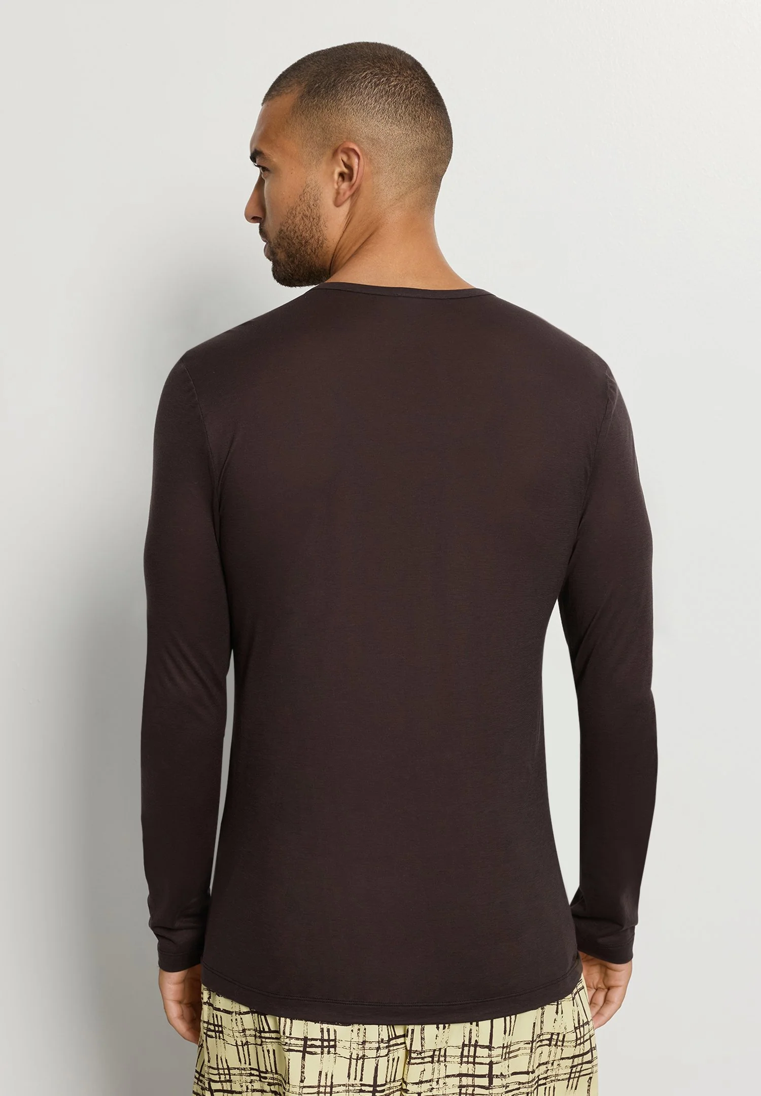 Arthur Arbesser X Hanro L/SLV Shirt | dark pine 076334-072751 - Image 8