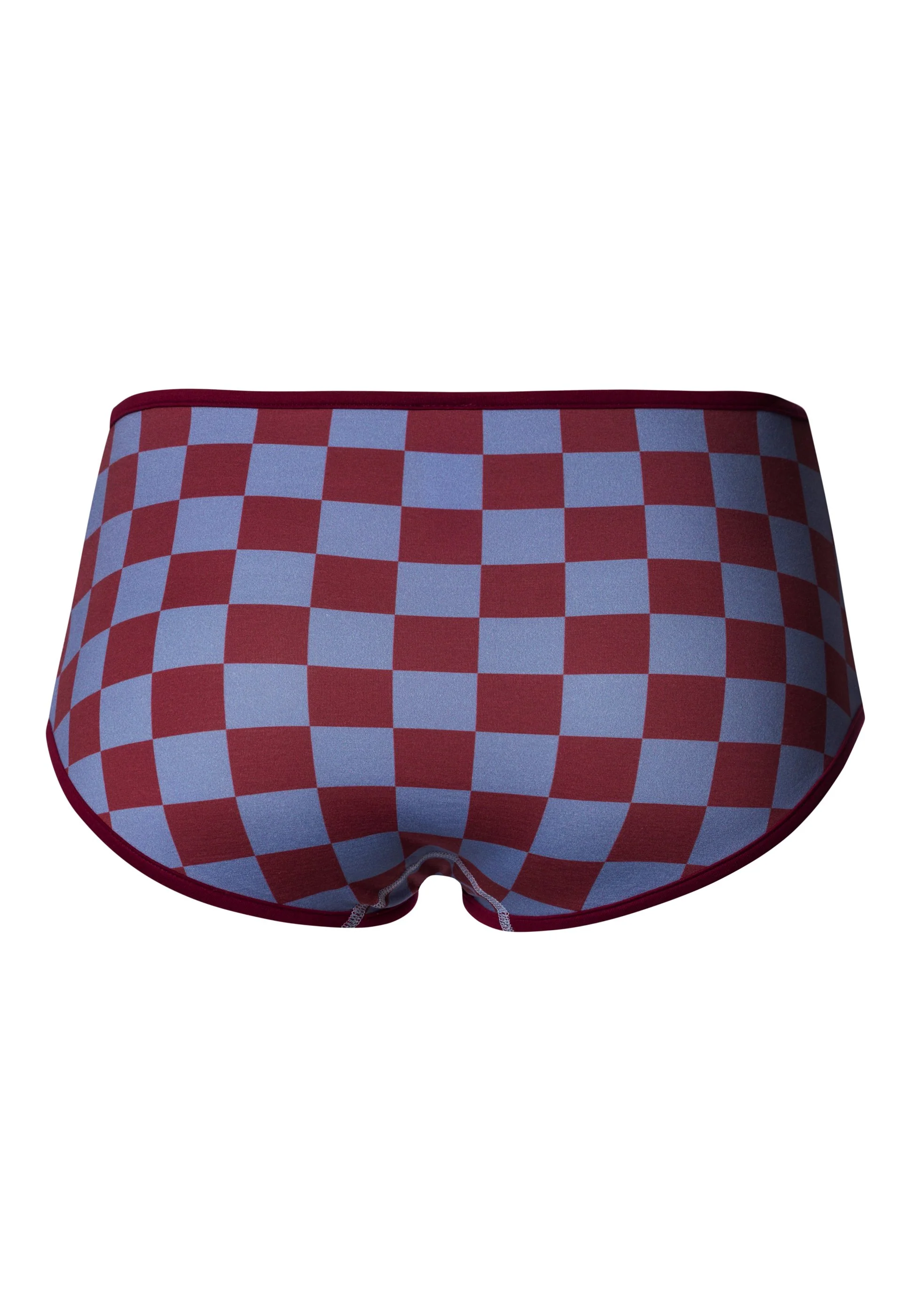 Arthur Arbesser X Hanro Maxi Briefs | chess print 076359-073068 - Image 3