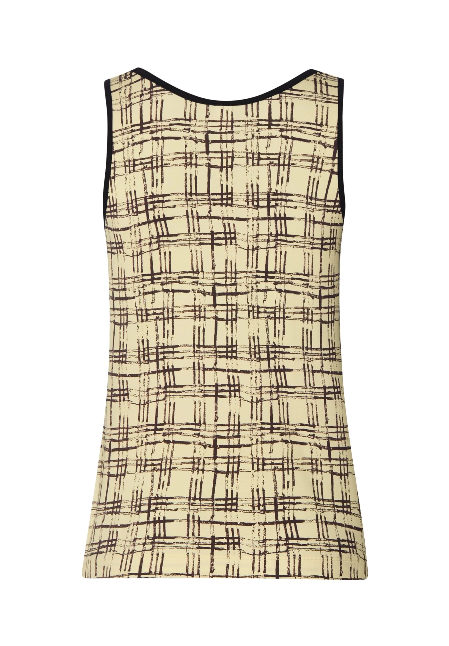 Arthur Arbesser X Hanro Tank Top | tartan print 076342-073069 - Image 5