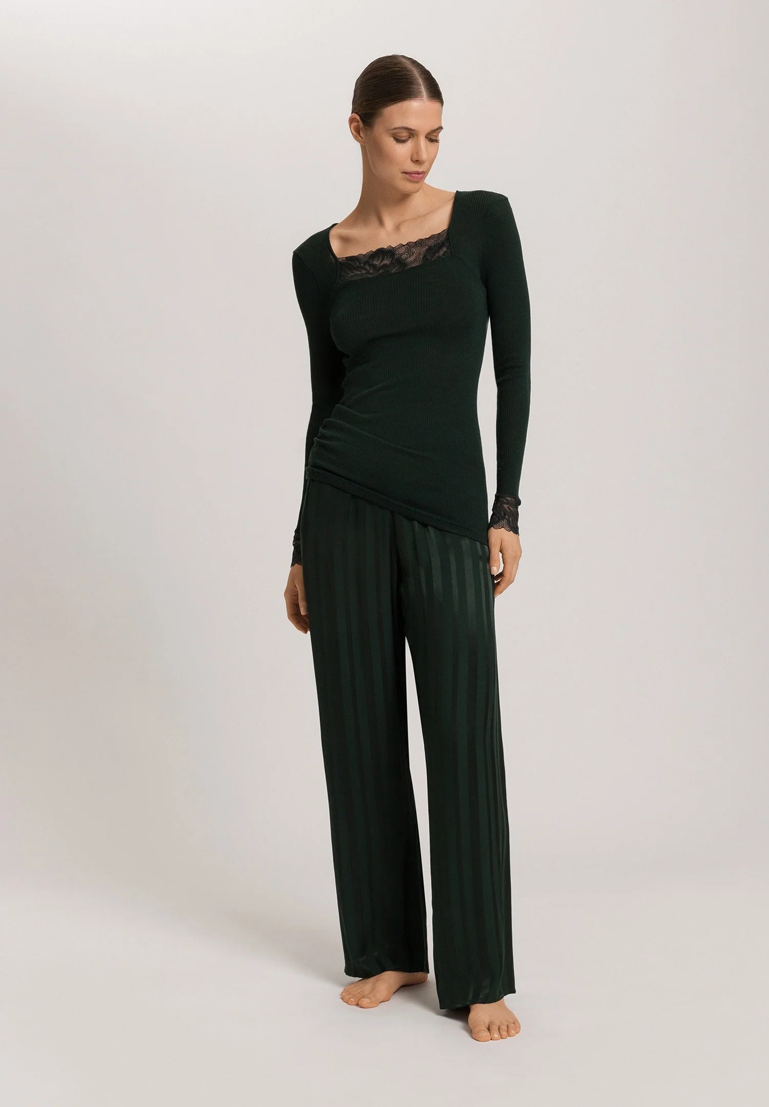 Celeste L/SLV Shirt | dark malachite 070817-072709 - Image 5