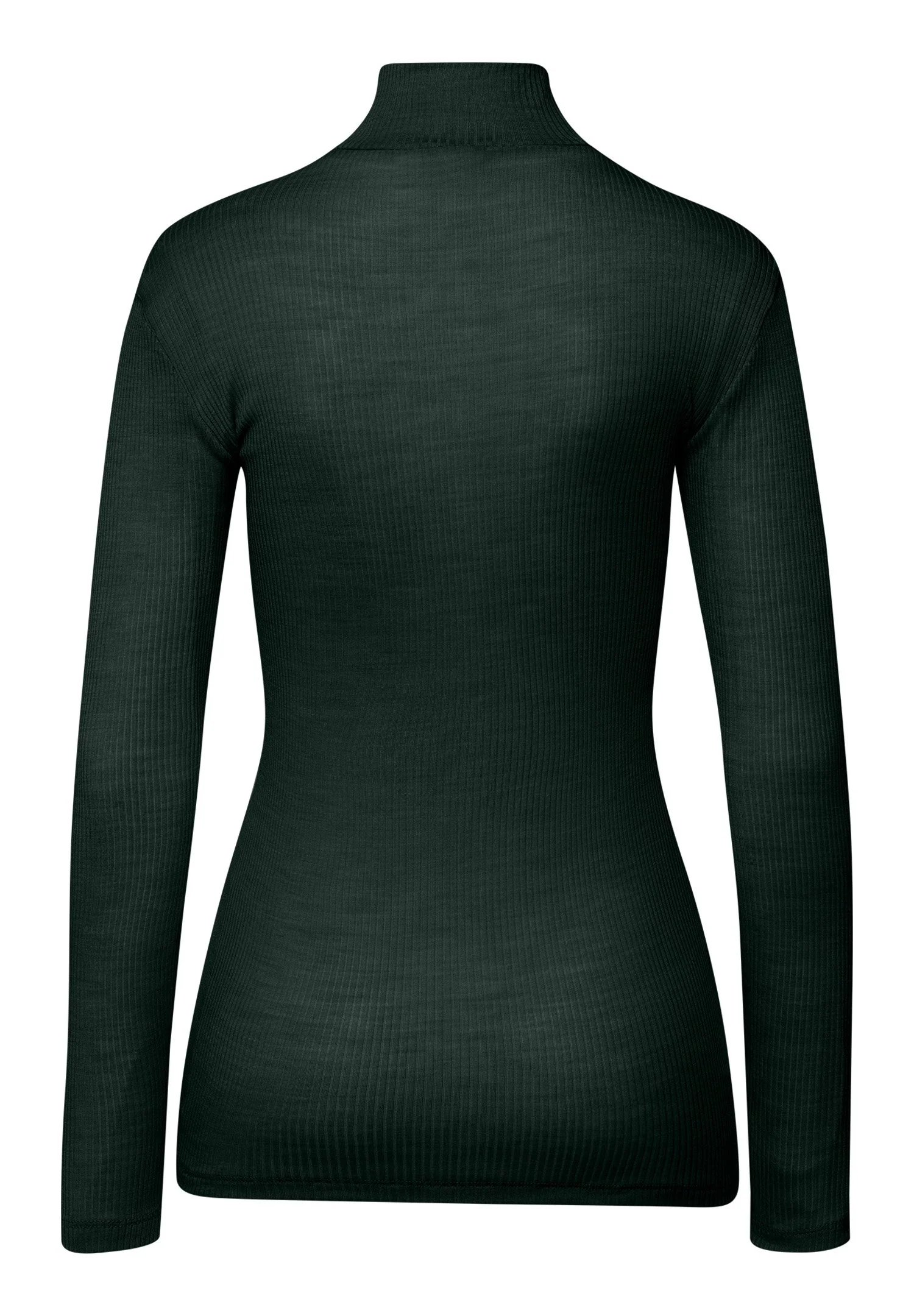 Celeste Turtle-Neck Shirt | dark malachite 070818-072709 - Image 3