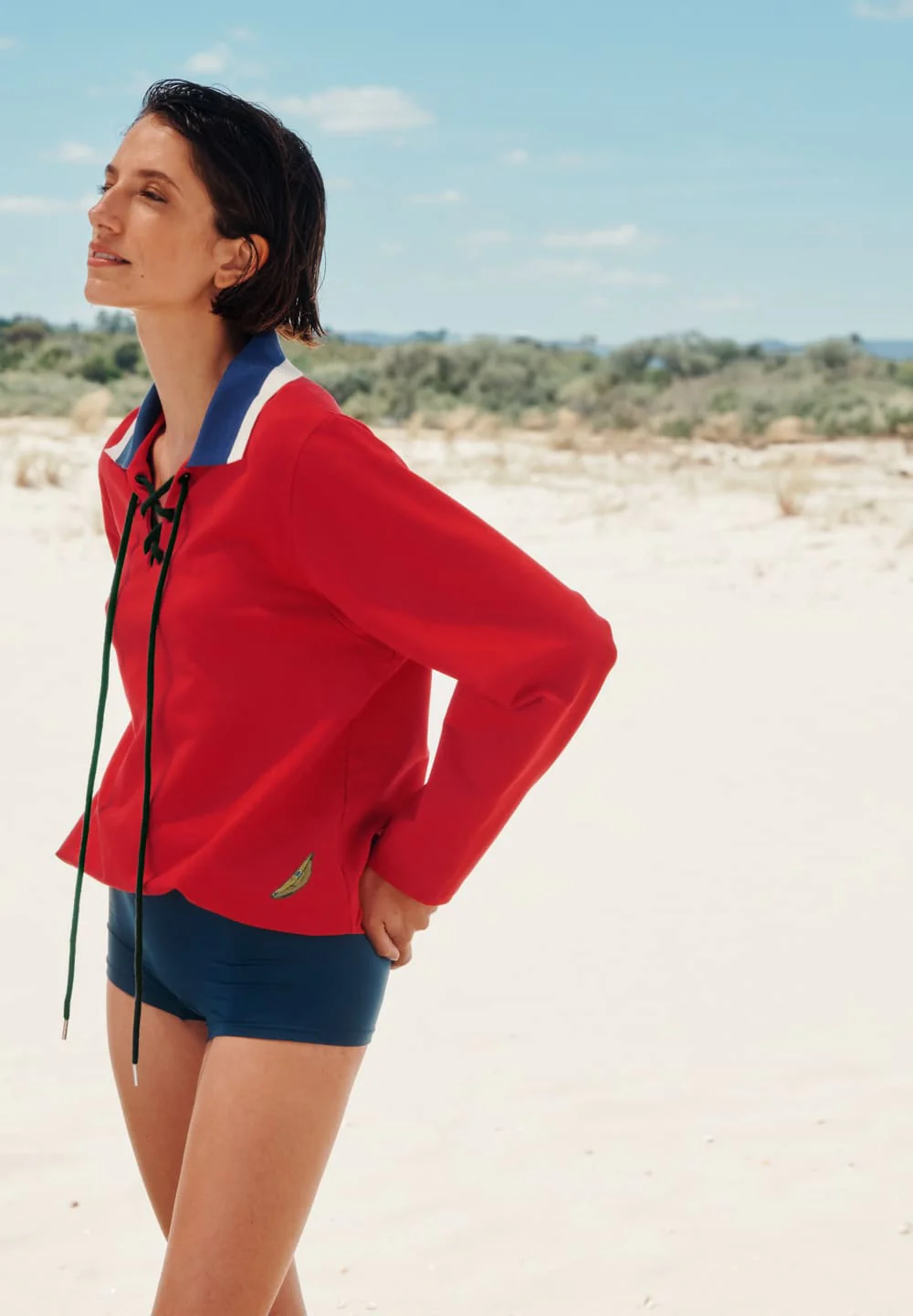 Charlotte Adam L/SLV Shirt | cherry red 074718-072442 - Image 13
