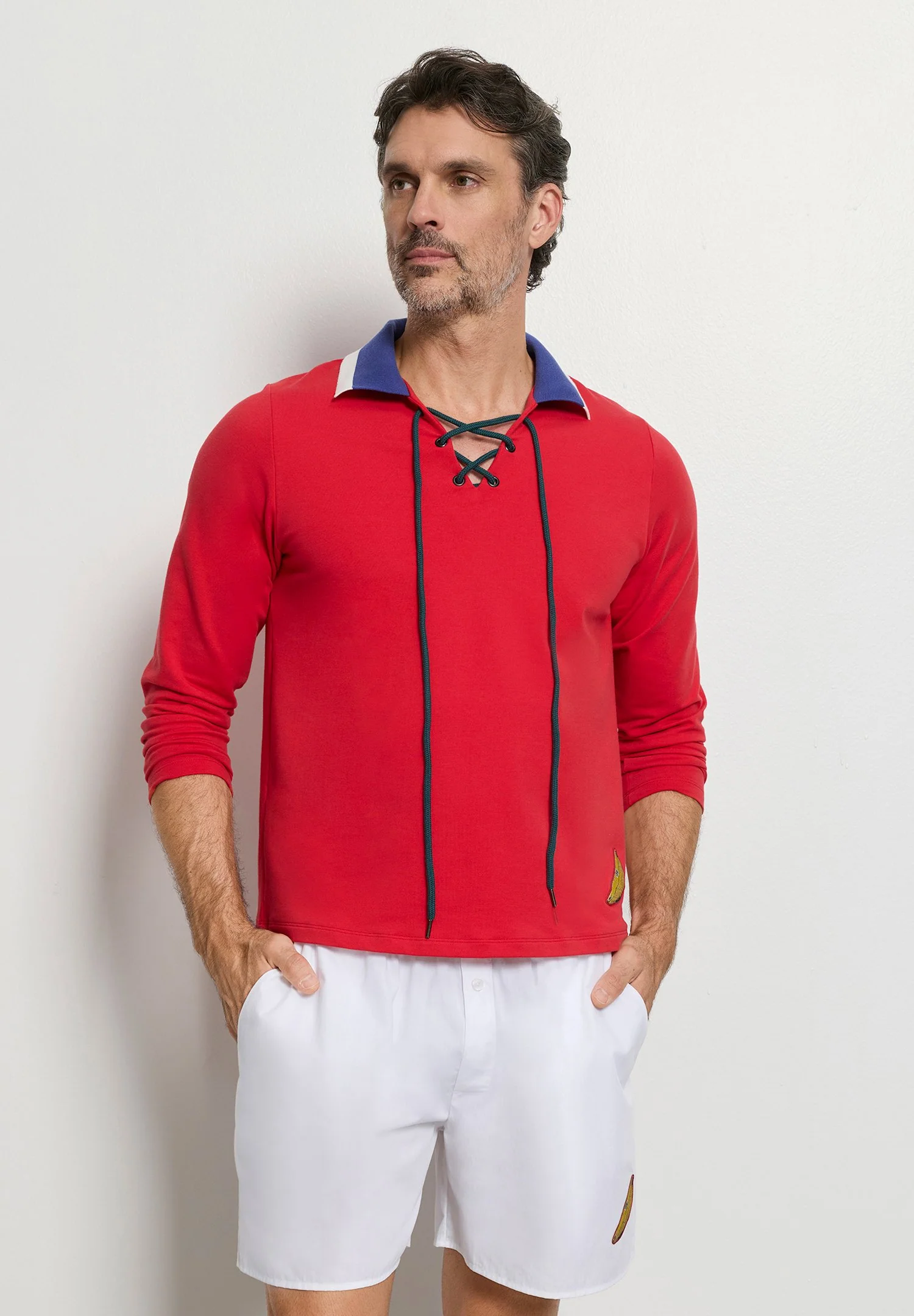 Charlotte Adam L/SLV Shirt | cherry red 074718-072442 - Image 4