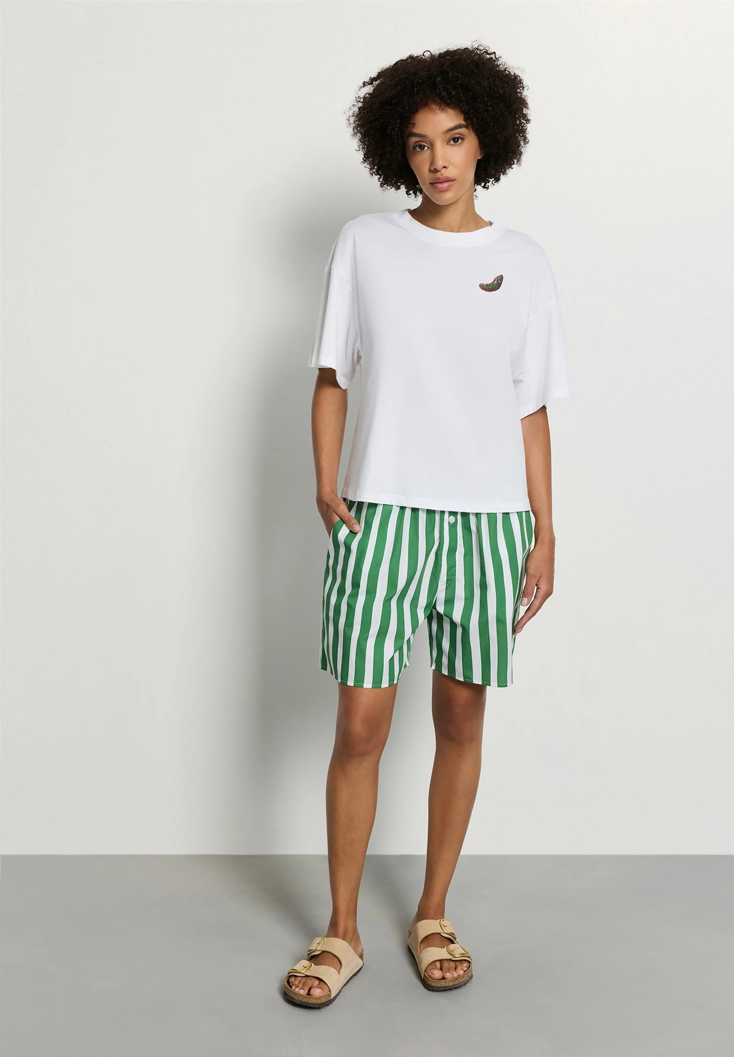Charlotte Adam S/SLV Shirt | white 074716-070101 - Image 10