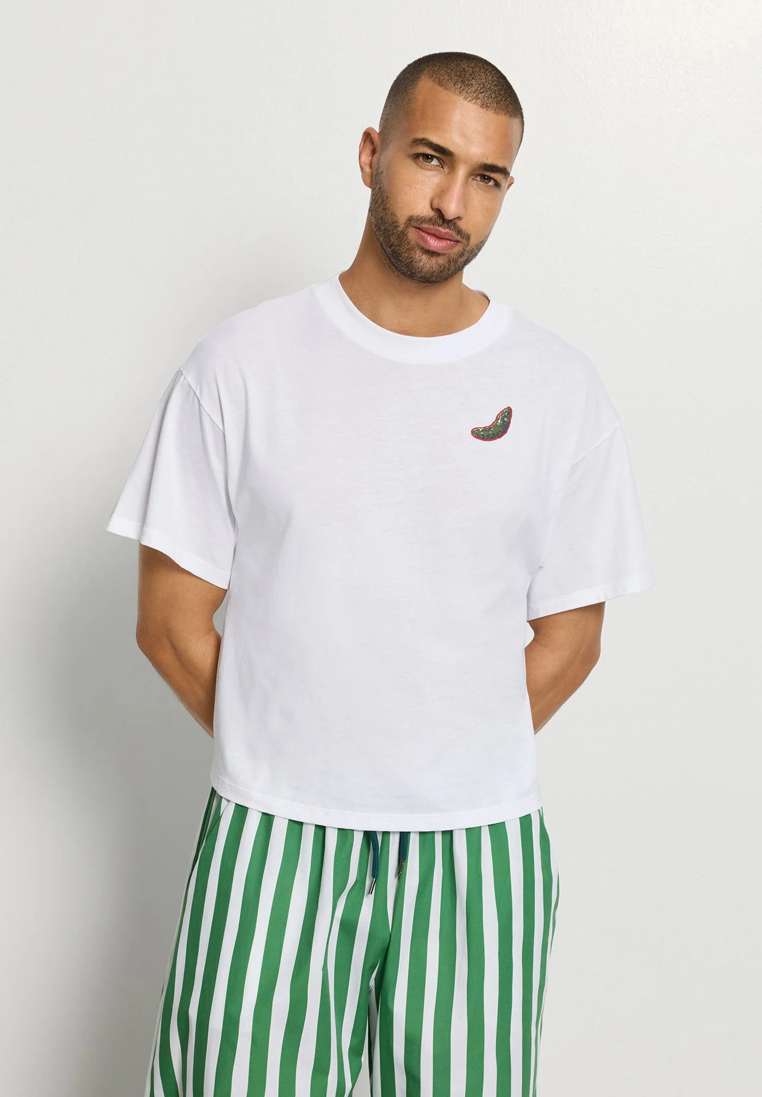 Charlotte Adam S/SLV Shirt | white 074716-070101 - Image 4