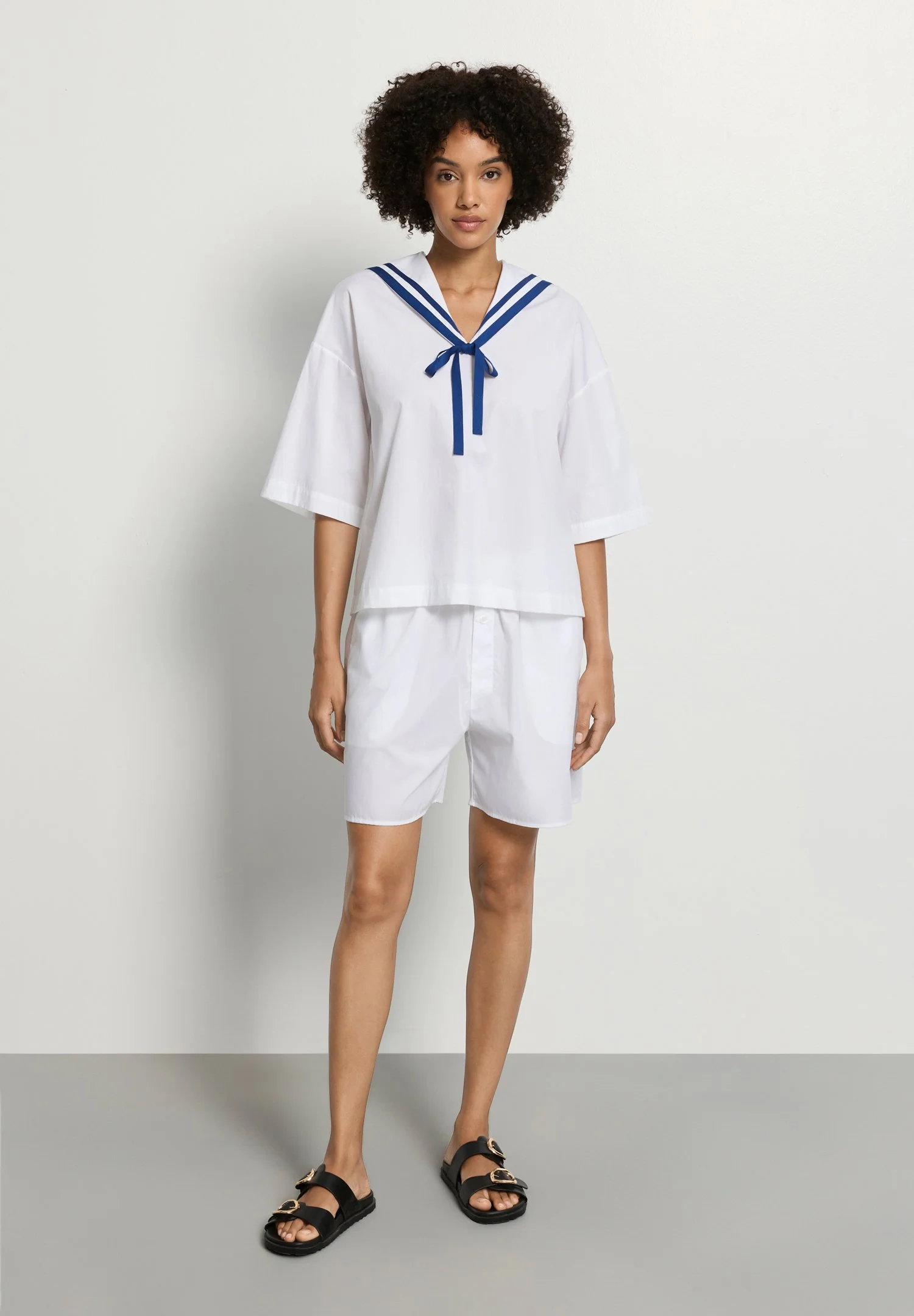 Charlotte Adam S/SLV Shirt | white 074724-070101 - Image 10
