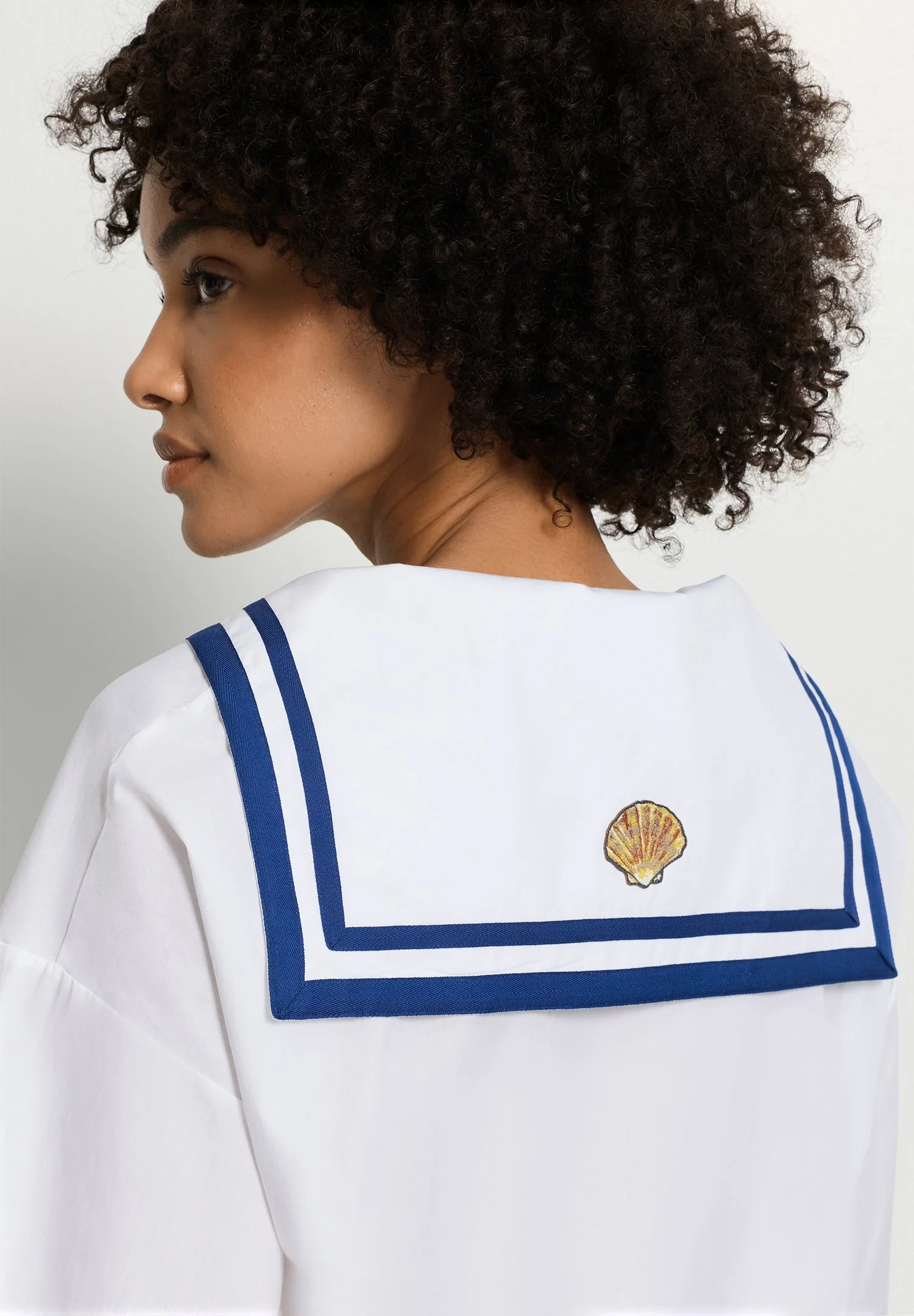 Charlotte Adam S/SLV Shirt | white 074724-070101 - Image 12