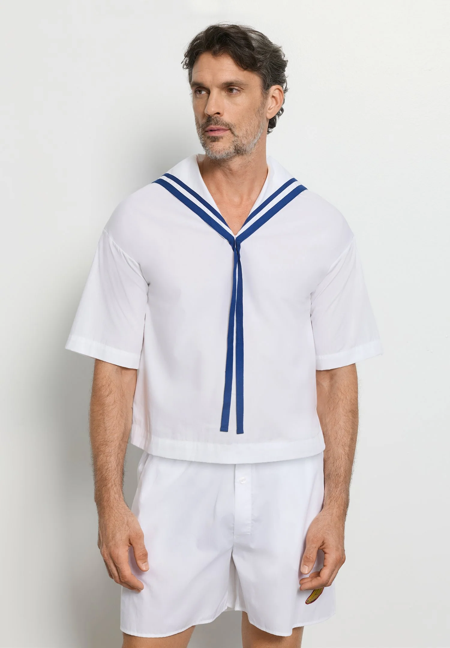 Charlotte Adam S/SLV Shirt | white 074724-070101 - Image 3