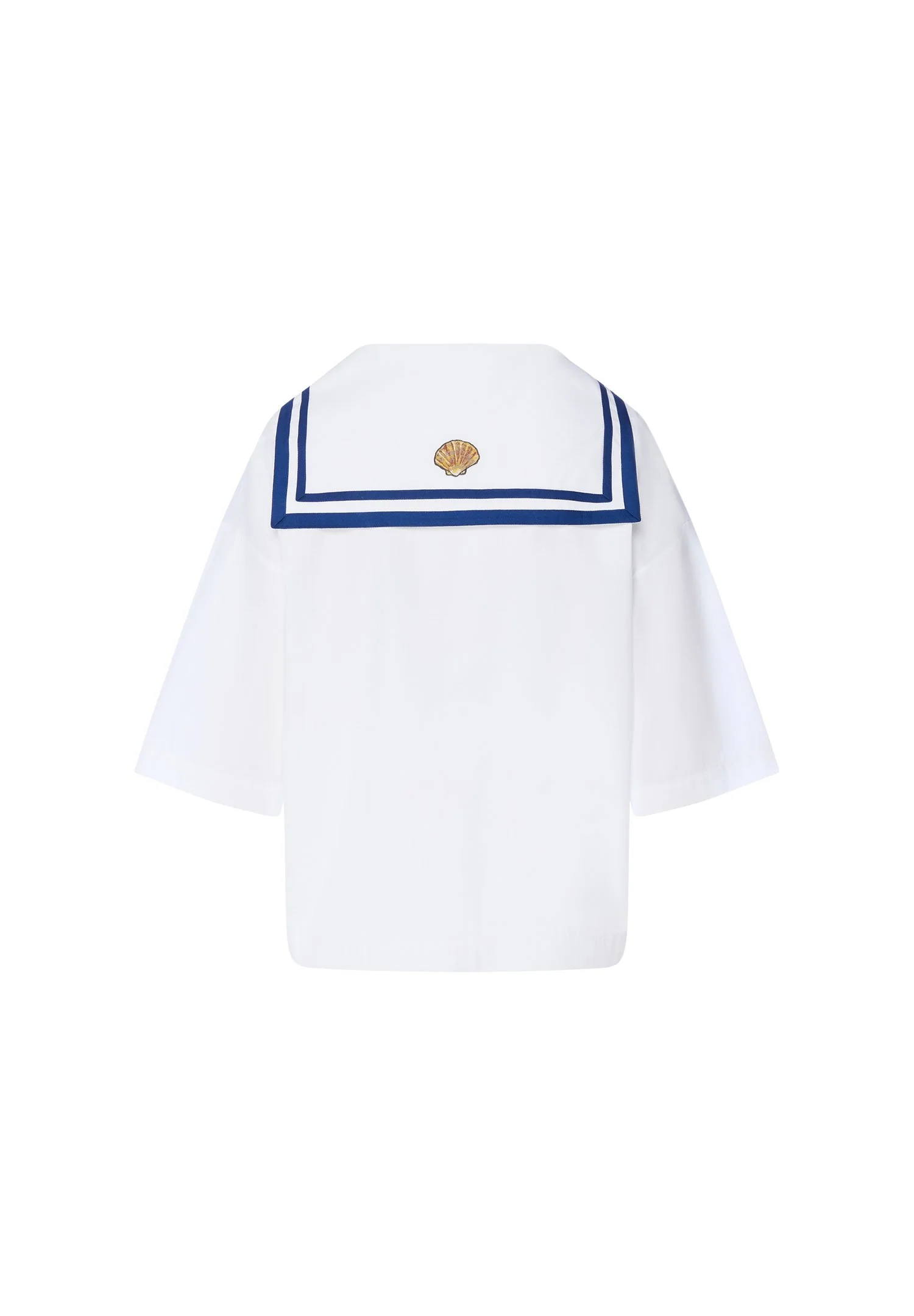 Charlotte Adam S/SLV Shirt | white 074724-070101 - Image 6