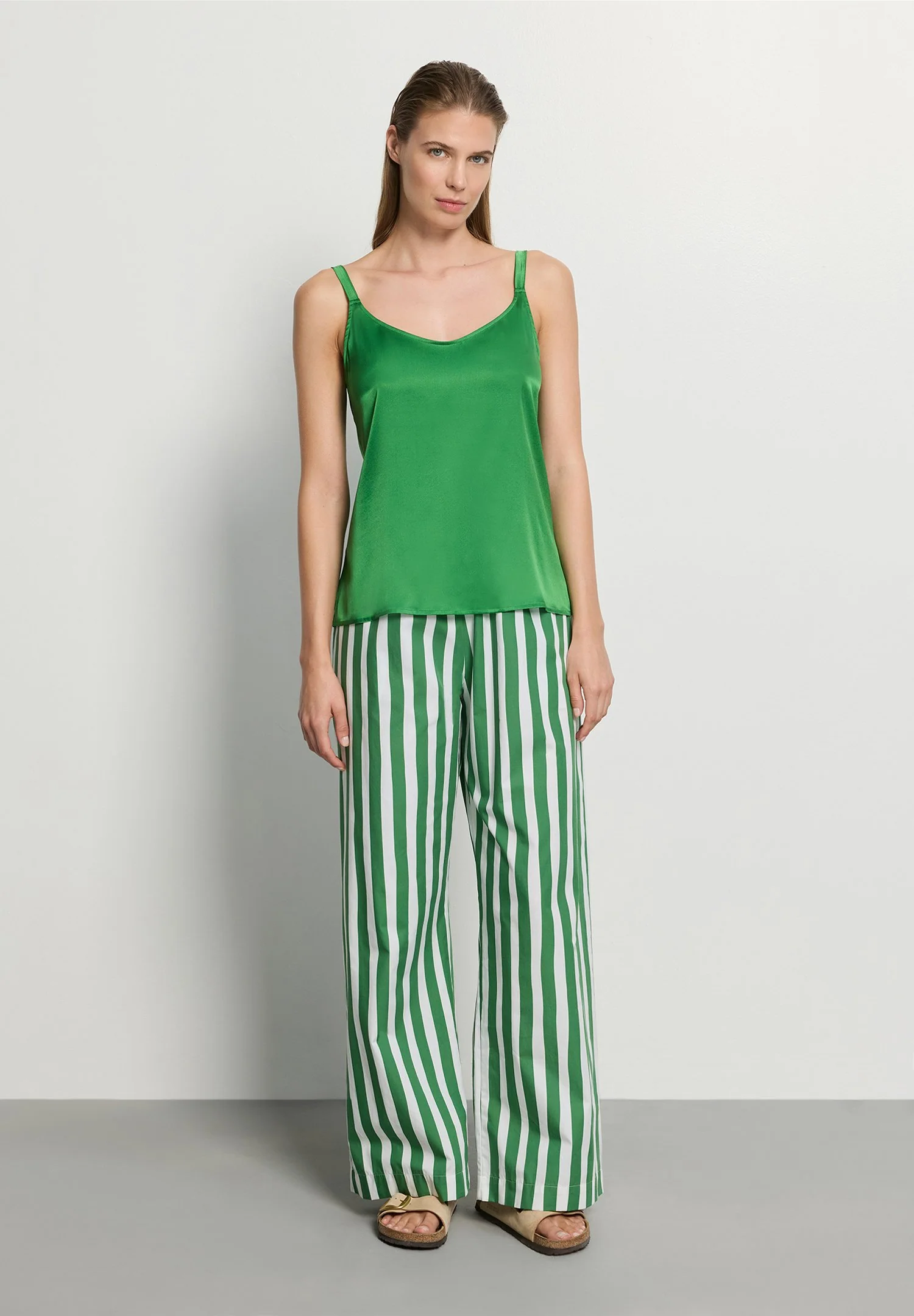 Charlotte Adam Spaghetti Top | branch green 074721-072726 - Image 5
