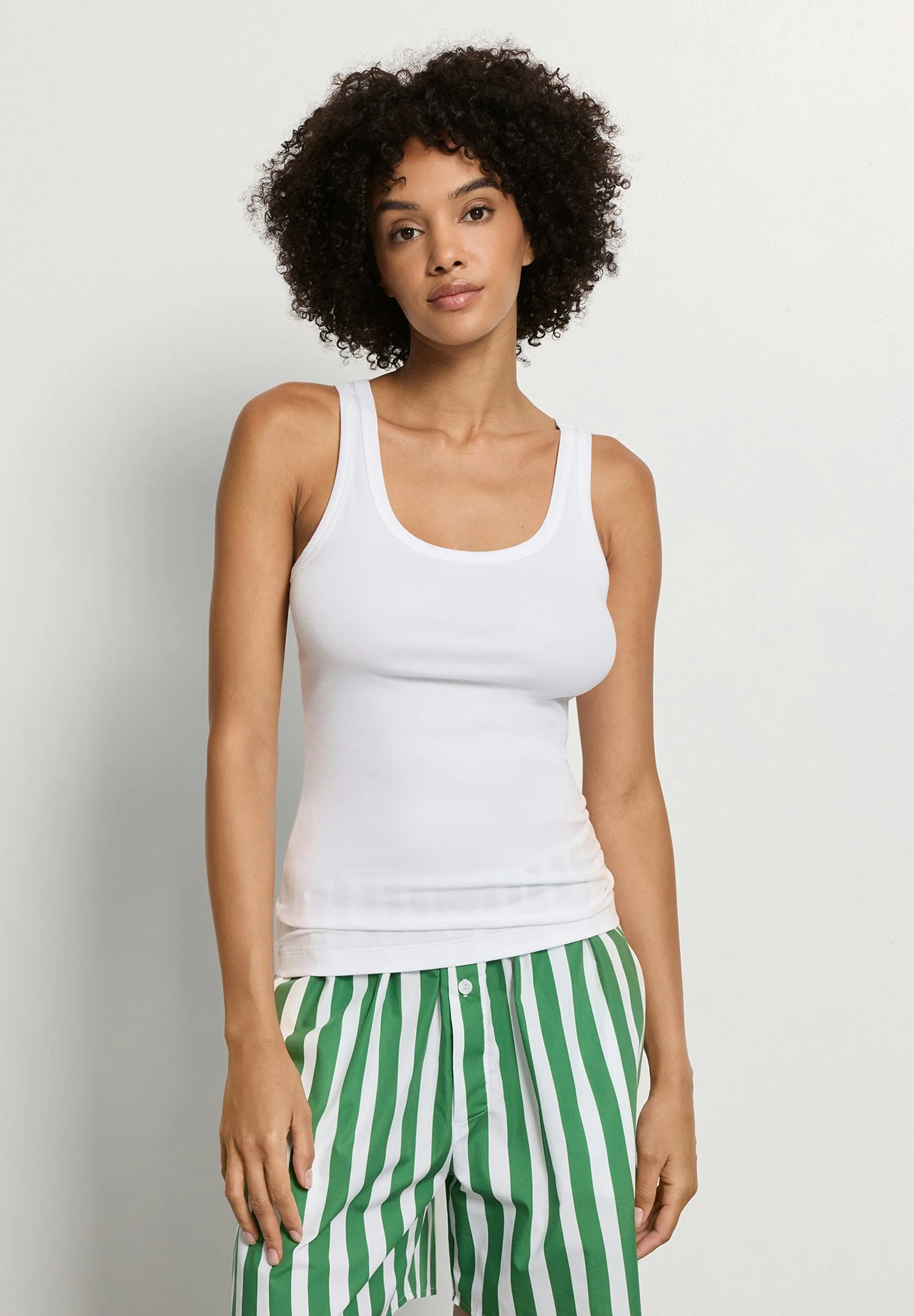 Charlotte Adam Tank Top | white 074717-070101 - Image 3