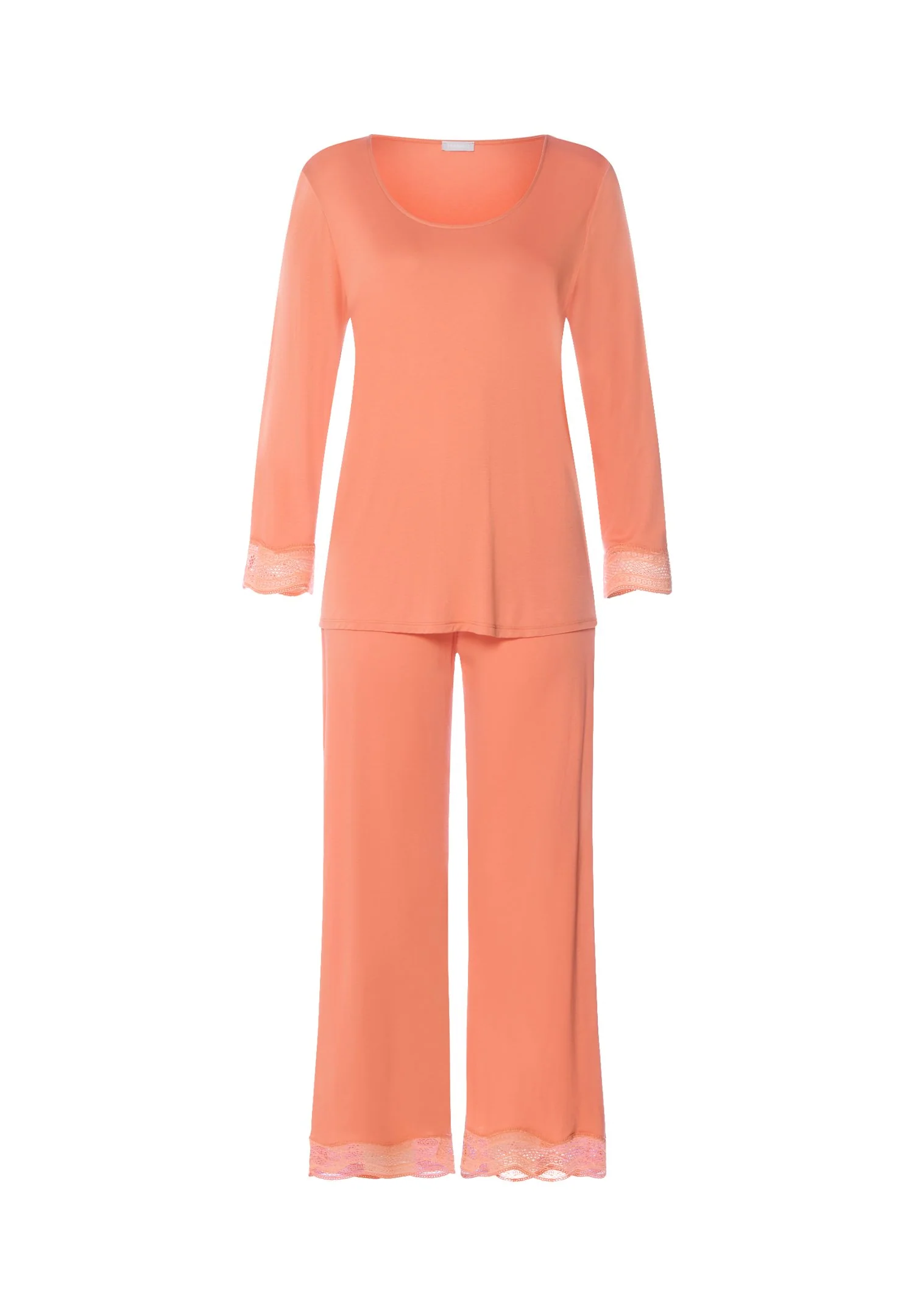 Cira NW L/SLV Pyjama Crop Pants | light carnelian 074743-072288 - Image 2