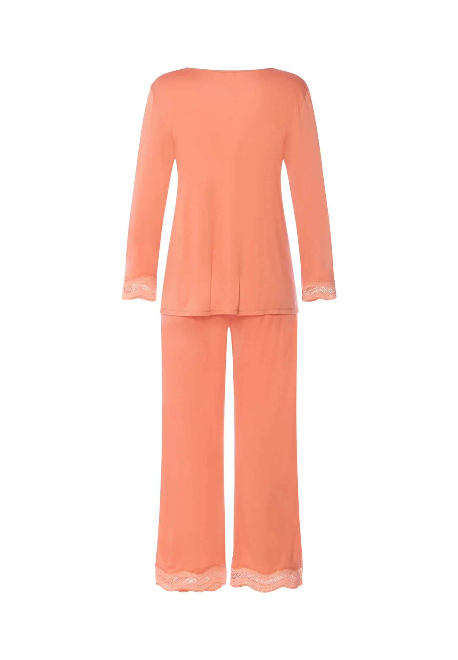 Cira NW L/SLV Pyjama Crop Pants | light carnelian 074743-072288 - Image 4