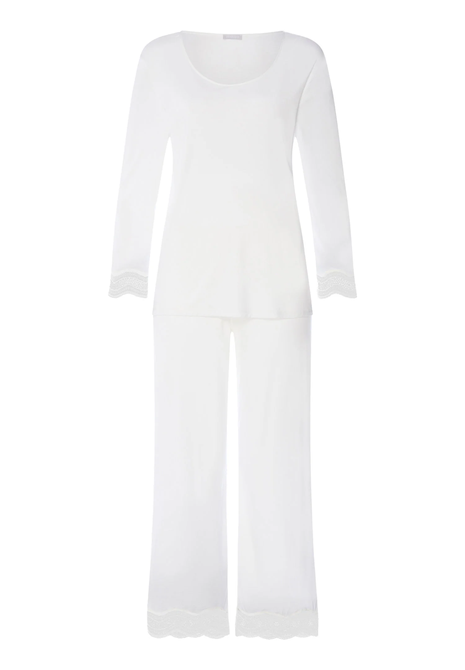 Cira NW L/SLV Pyjama Crop Pants | off white 074743-070102