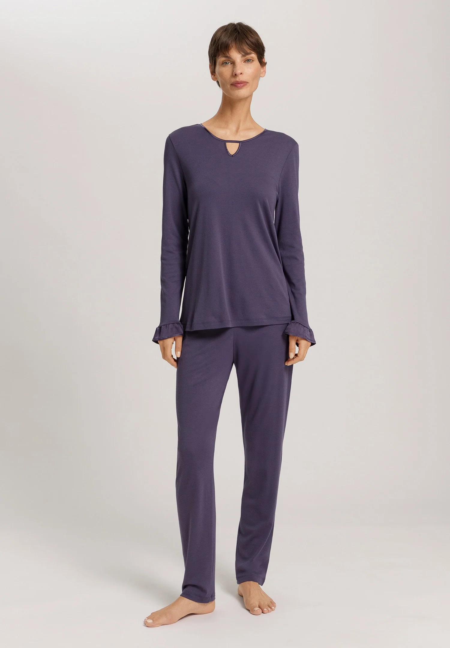 Claire L/SLV Pajama | blue stone 074769-072610 - Image 4