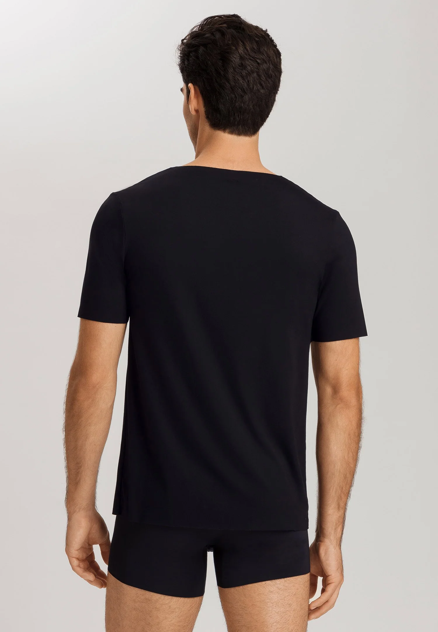 Clean Cut S/SLV Shirt V-Neck | black 073251-070019 - Image 4