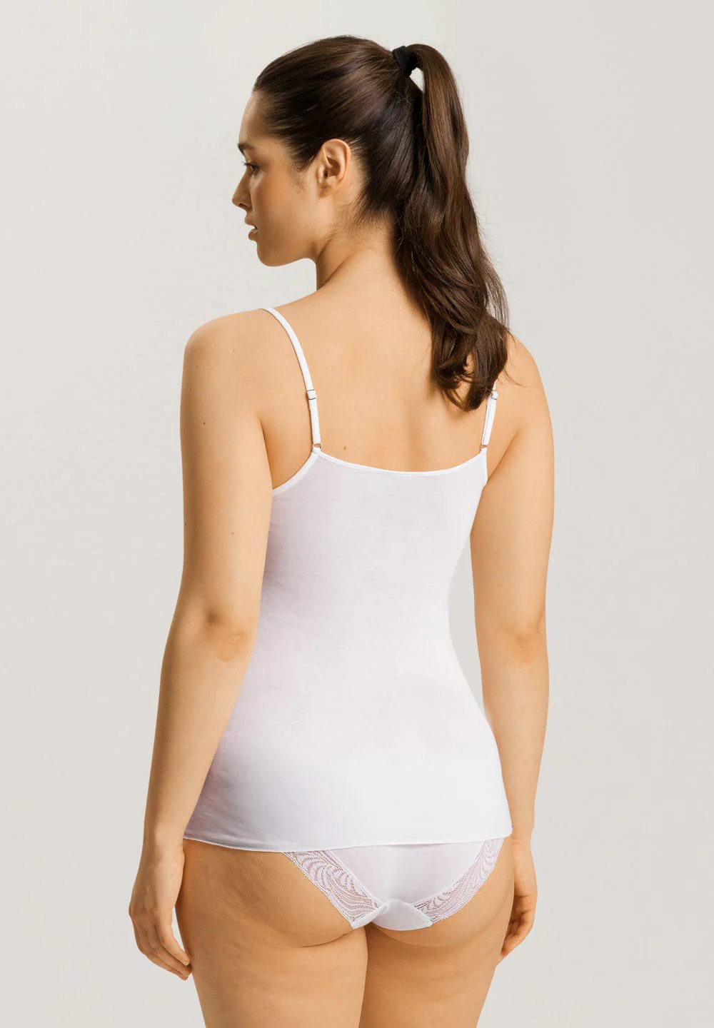 Cotton Delight Spaghetti Top | white 071836-070101 - Image 4