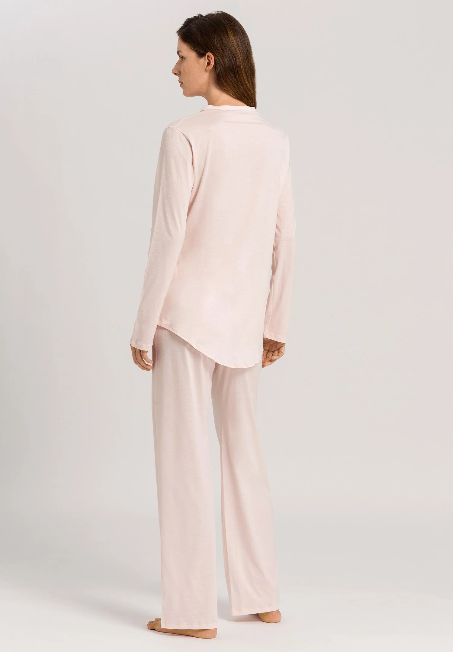 Cotton Deluxe L/SLV Pajama | crystal pink 077956-071334 - Image 4