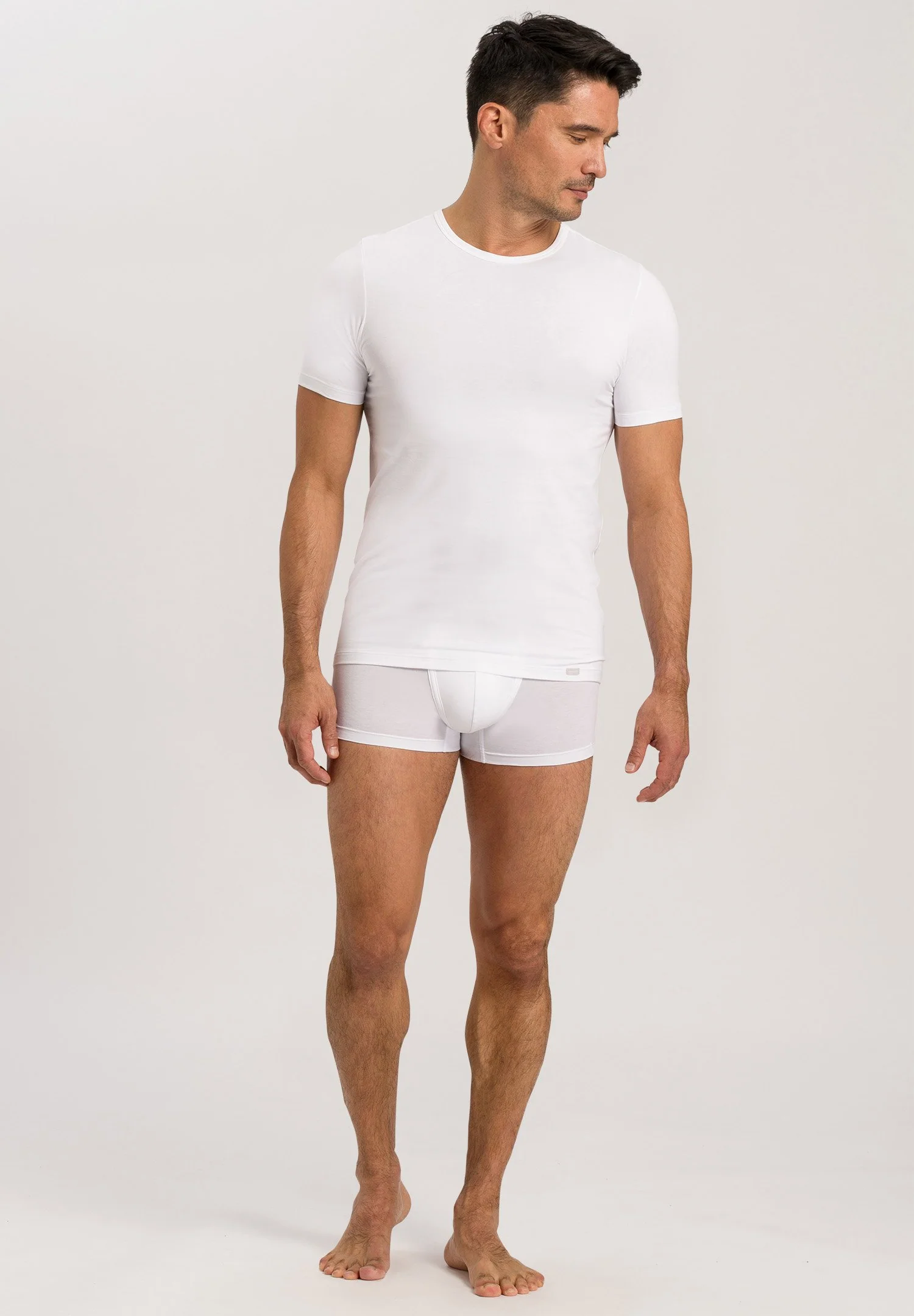 Cotton Essentials S/SLV Shirts 2Pack | white 073110-070101 - Image 5