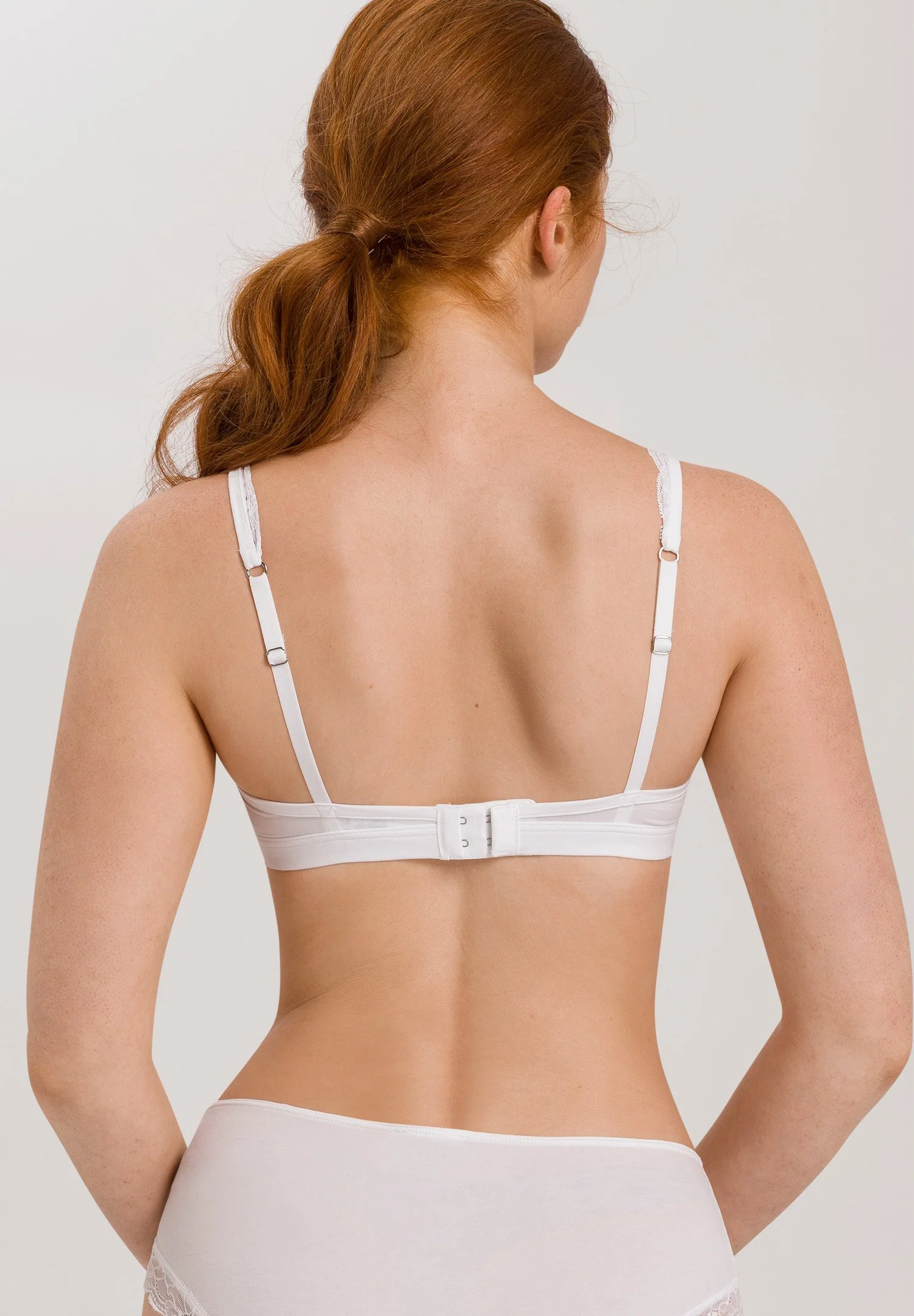 Cotton Lace Soft Cup Bra | white 072431-070101 - Image 4