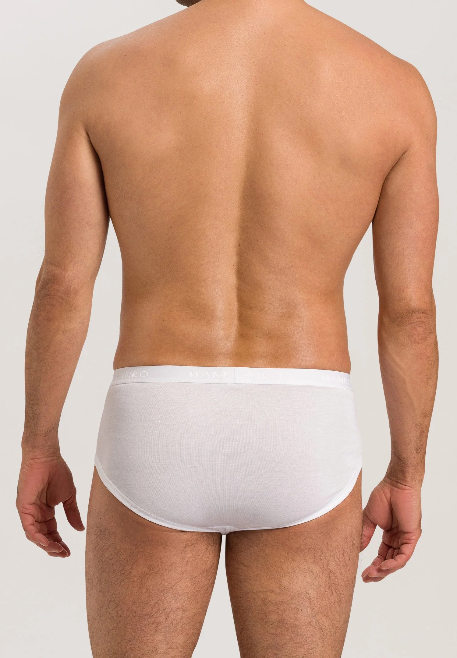 Cotton Pure Briefs with fly | white 073631-070101 - Image 4