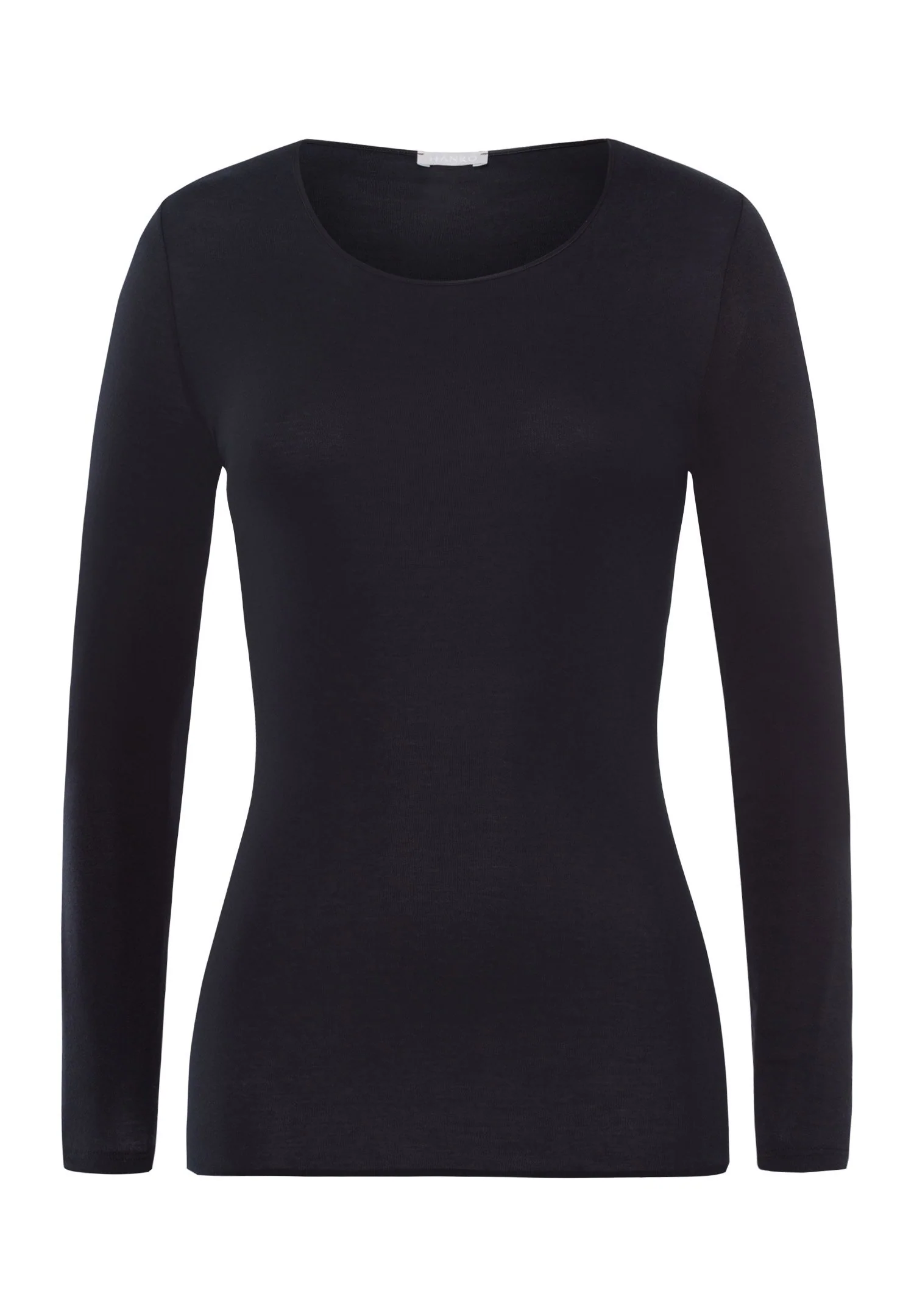 Cotton Seamless L/SLV Shirt | black 071620-070019