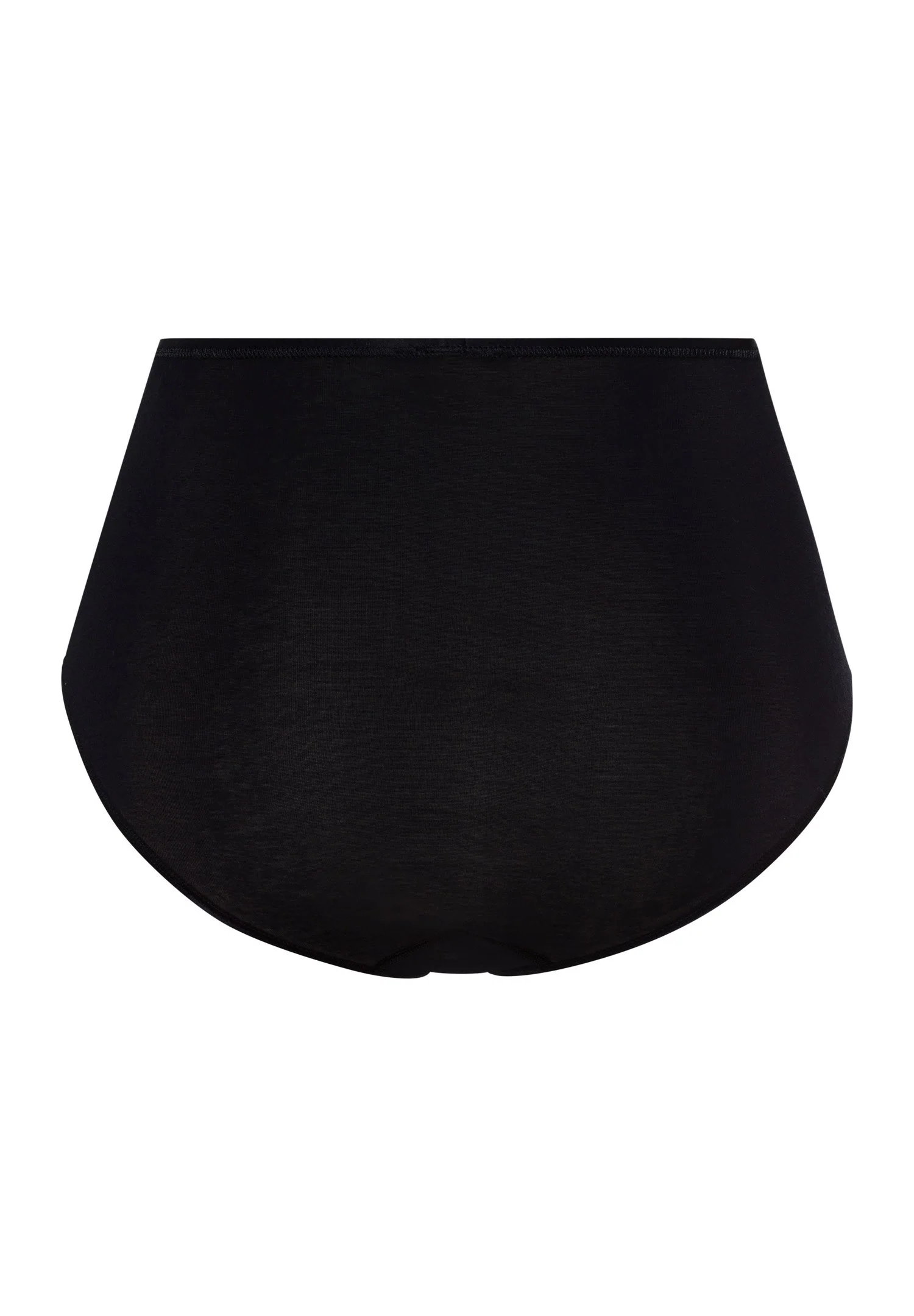 Cotton Seamless Maxi Briefs | black 071625-070019 - Image 3