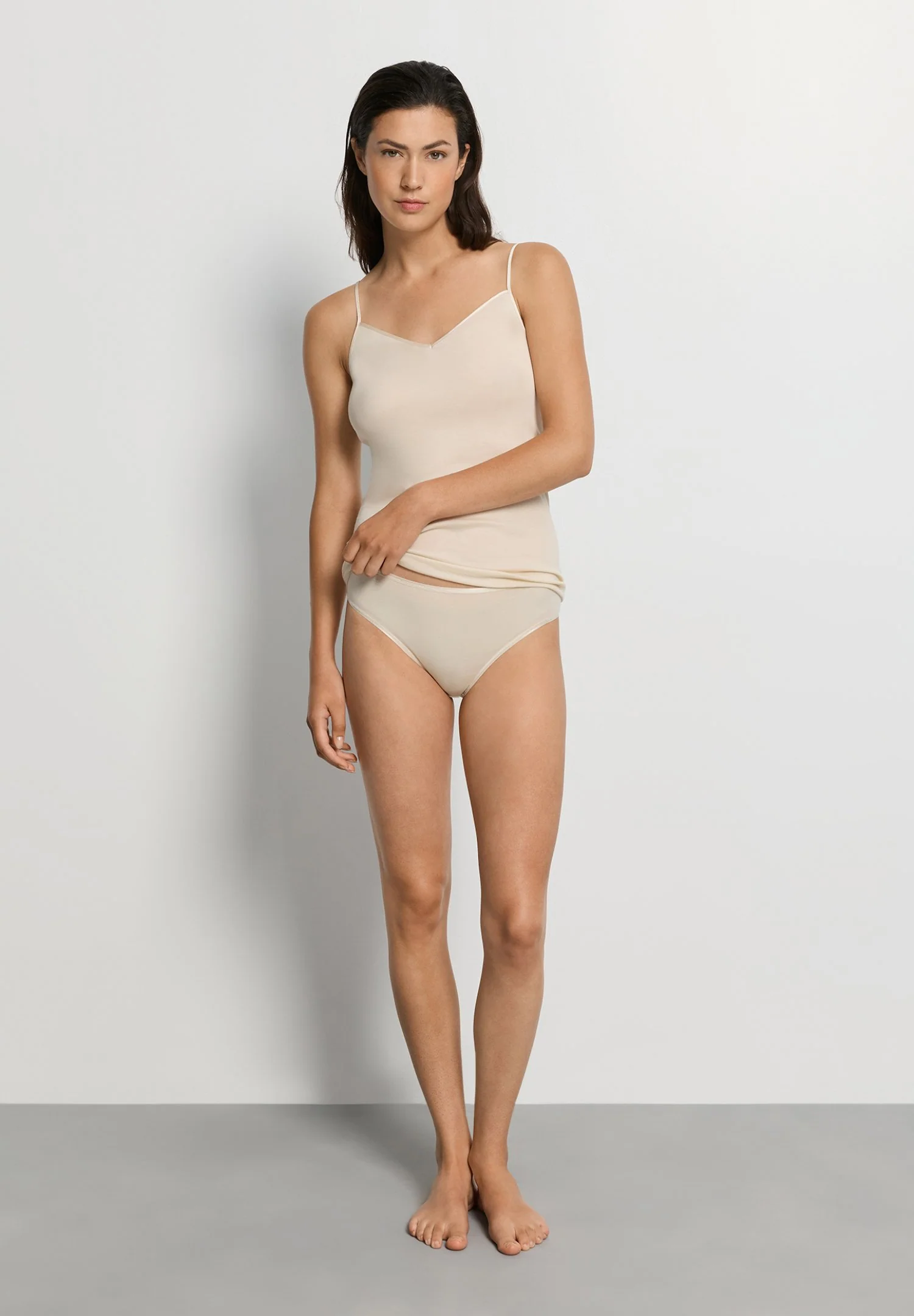 Cotton Seamless Midi Briefs | summer sand 071626-072811 - Image 5