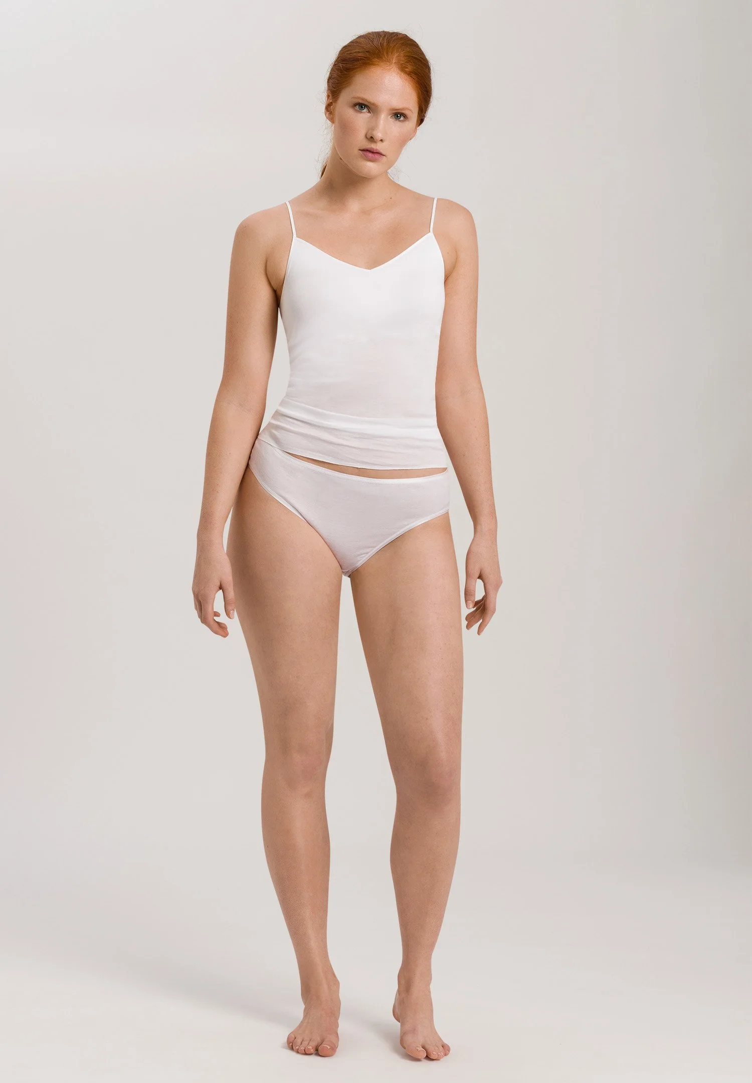 Cotton Seamless Midi Briefs | white 071626-070101 - Image 5