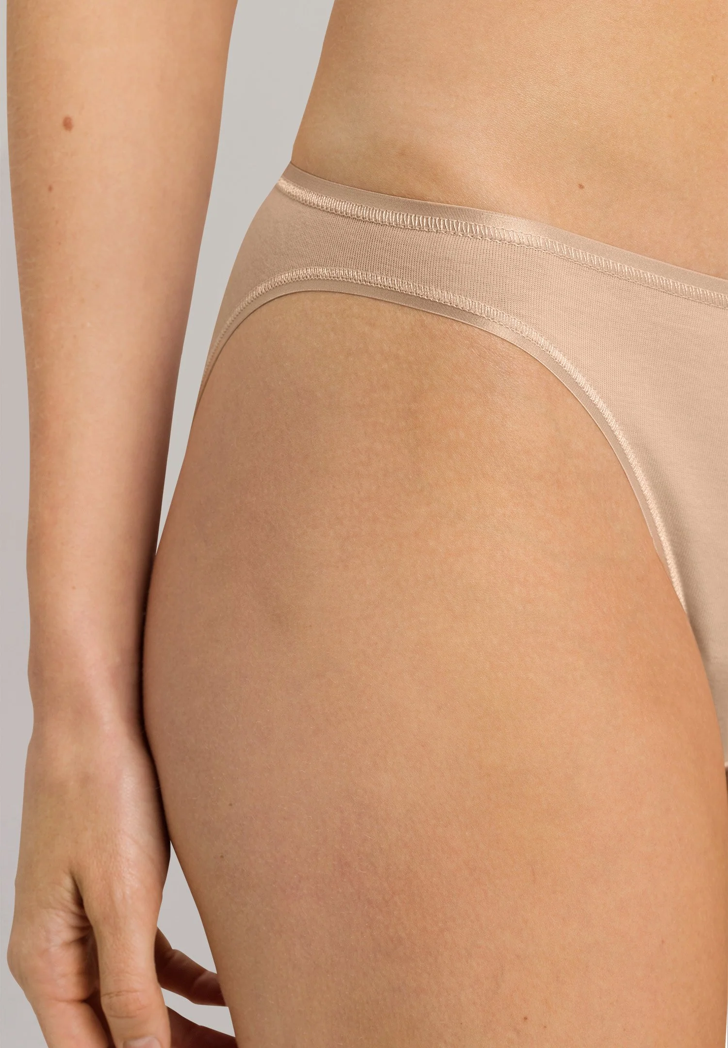 Cotton Seamless Mini Briefs | beige 071624-070274 - Image 6