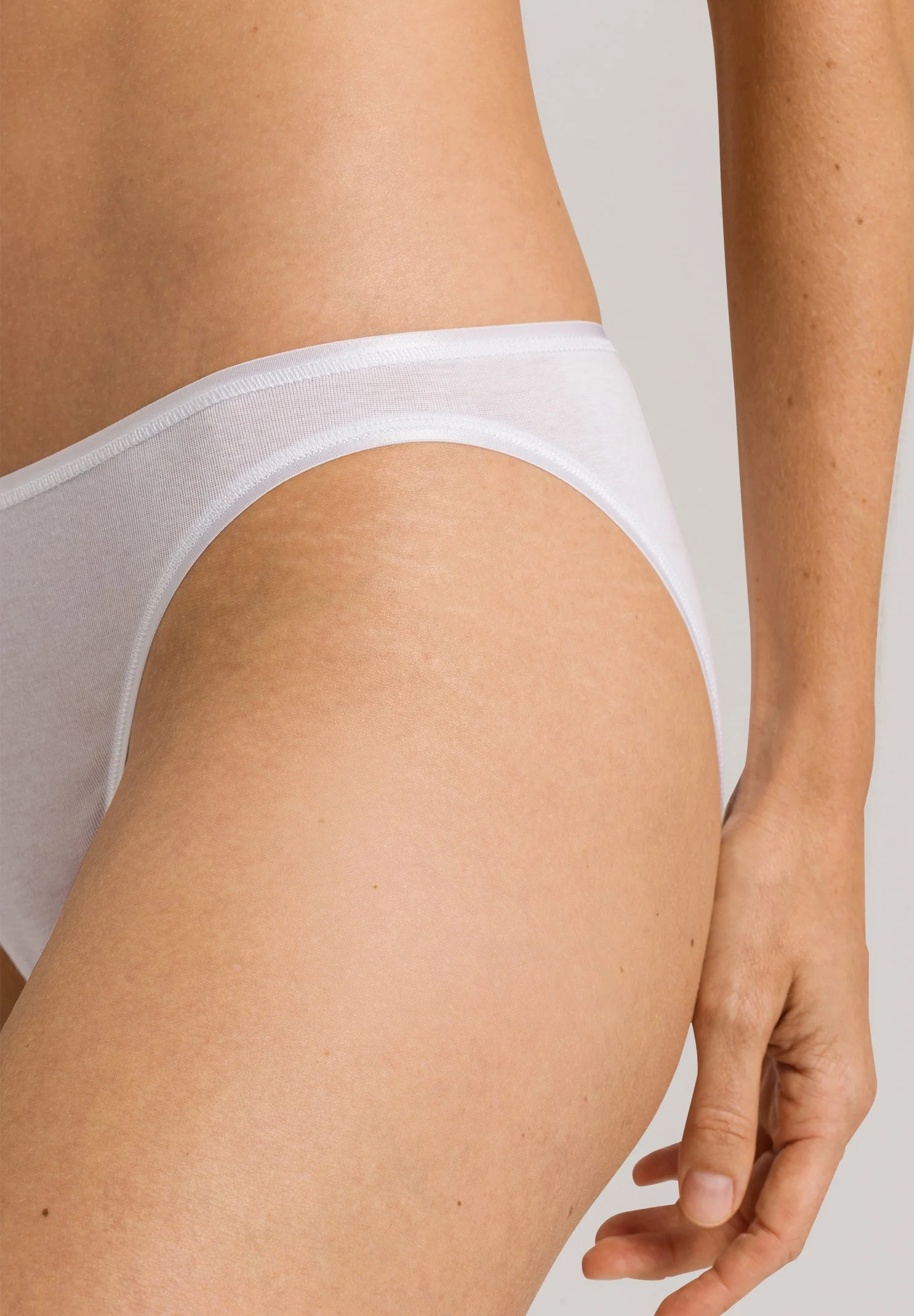 Cotton Seamless Mini Briefs | white 071624-070101 - Image 6
