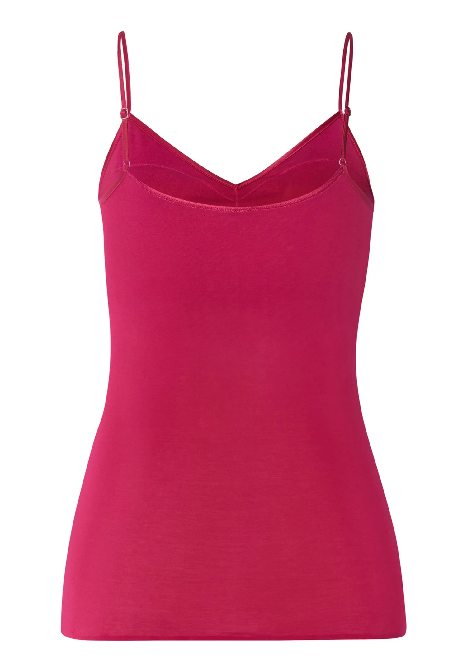 Cotton Seamless Padded Spaghetti Top | light sangria 071605-072465 - Image 3
