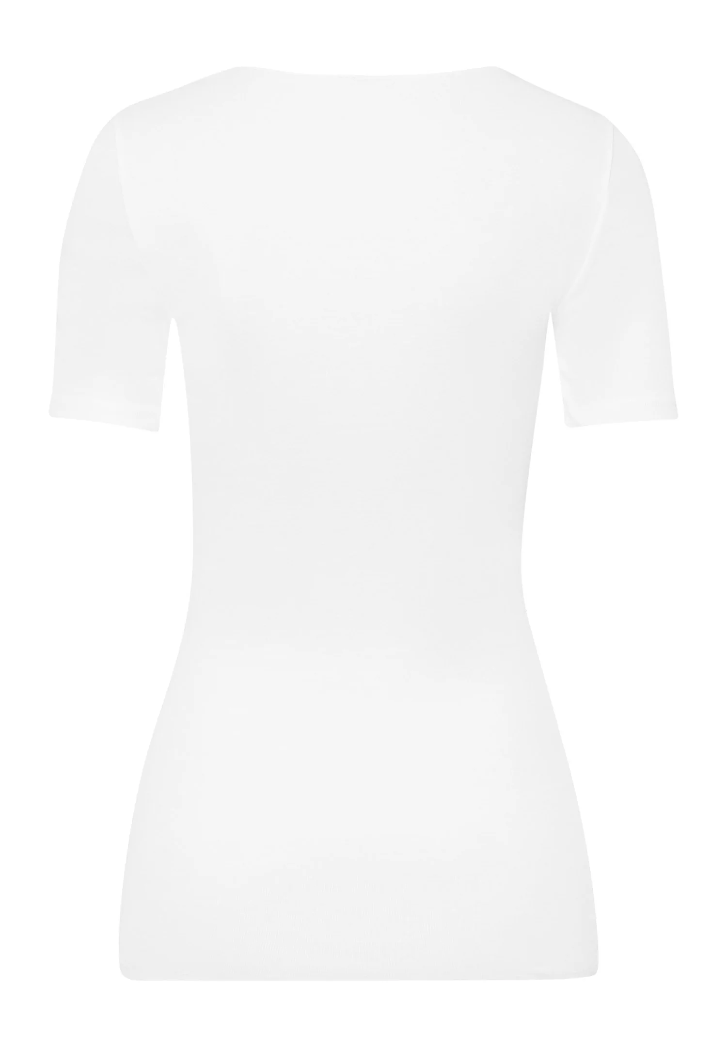 Cotton Seamless S/SLV Shirt | white 071603-070101 - Image 3