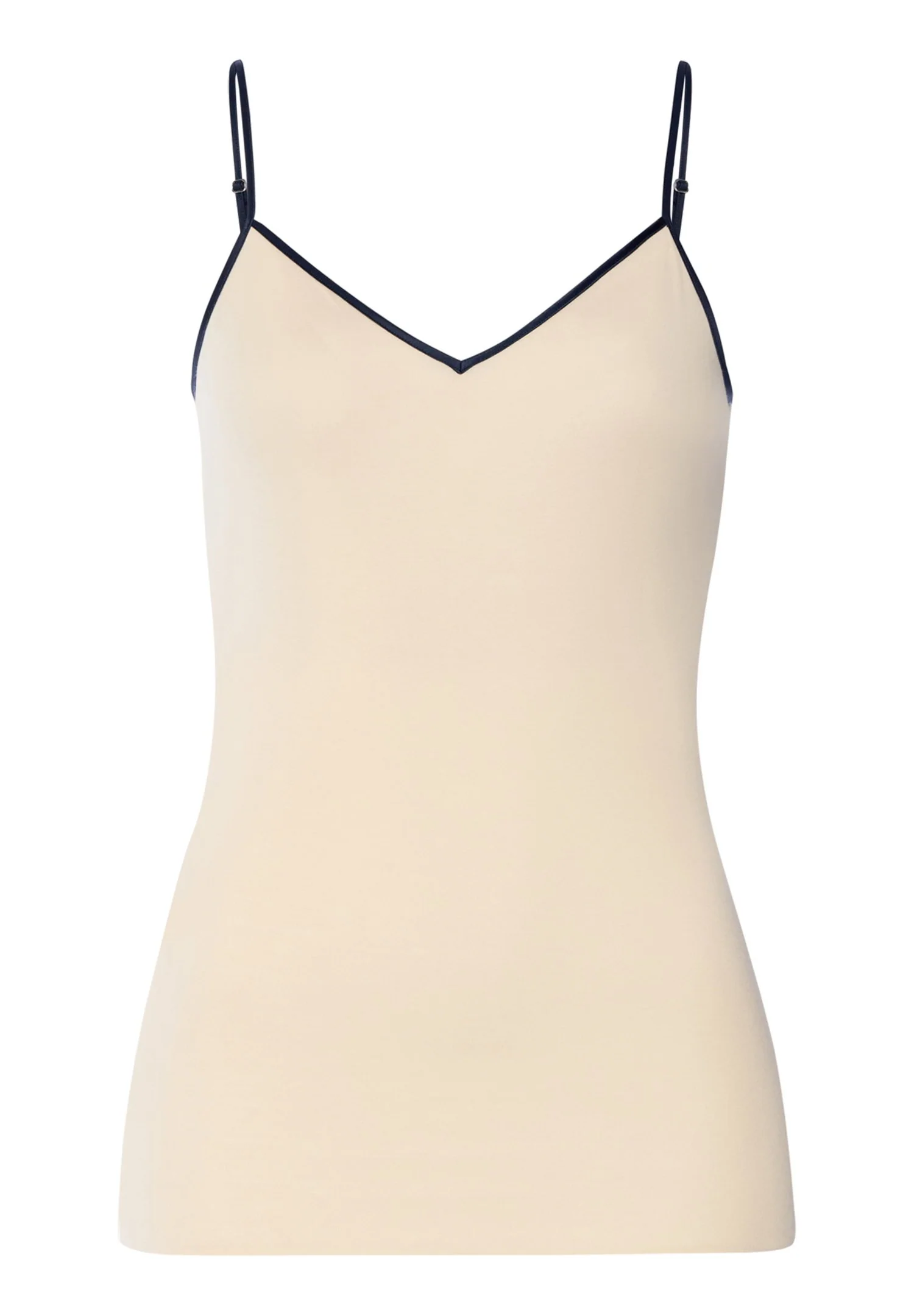Cotton Seamless Spaghetti Top | summer sand 071601-073084
