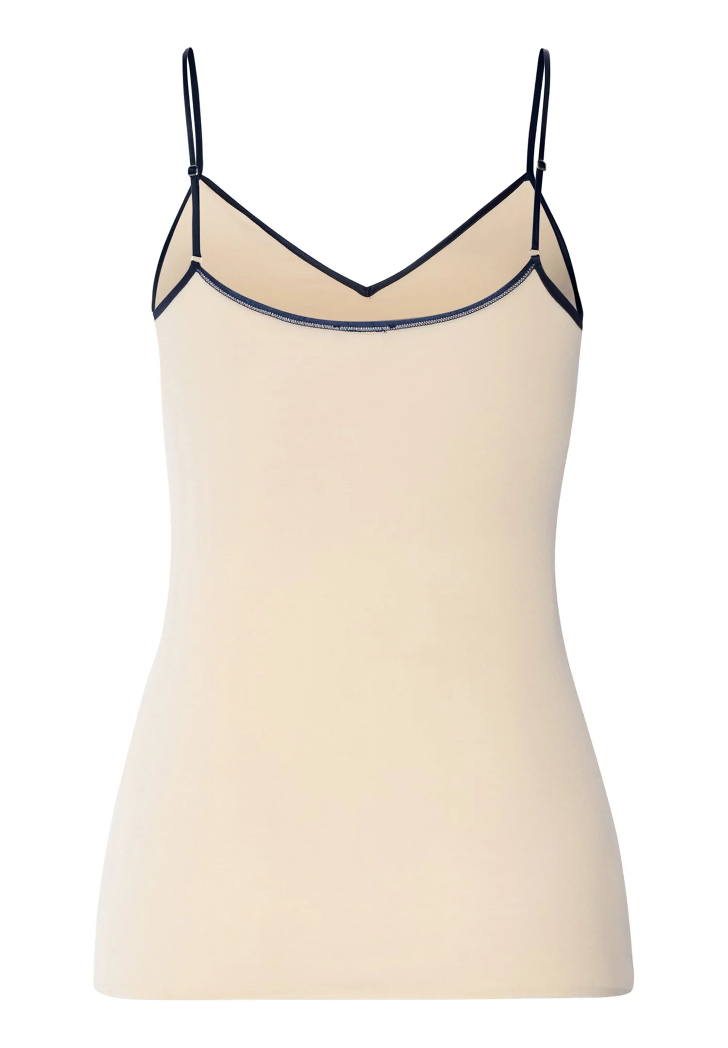 Cotton Seamless Spaghetti Top | summer sand 071601-073084 - Image 3