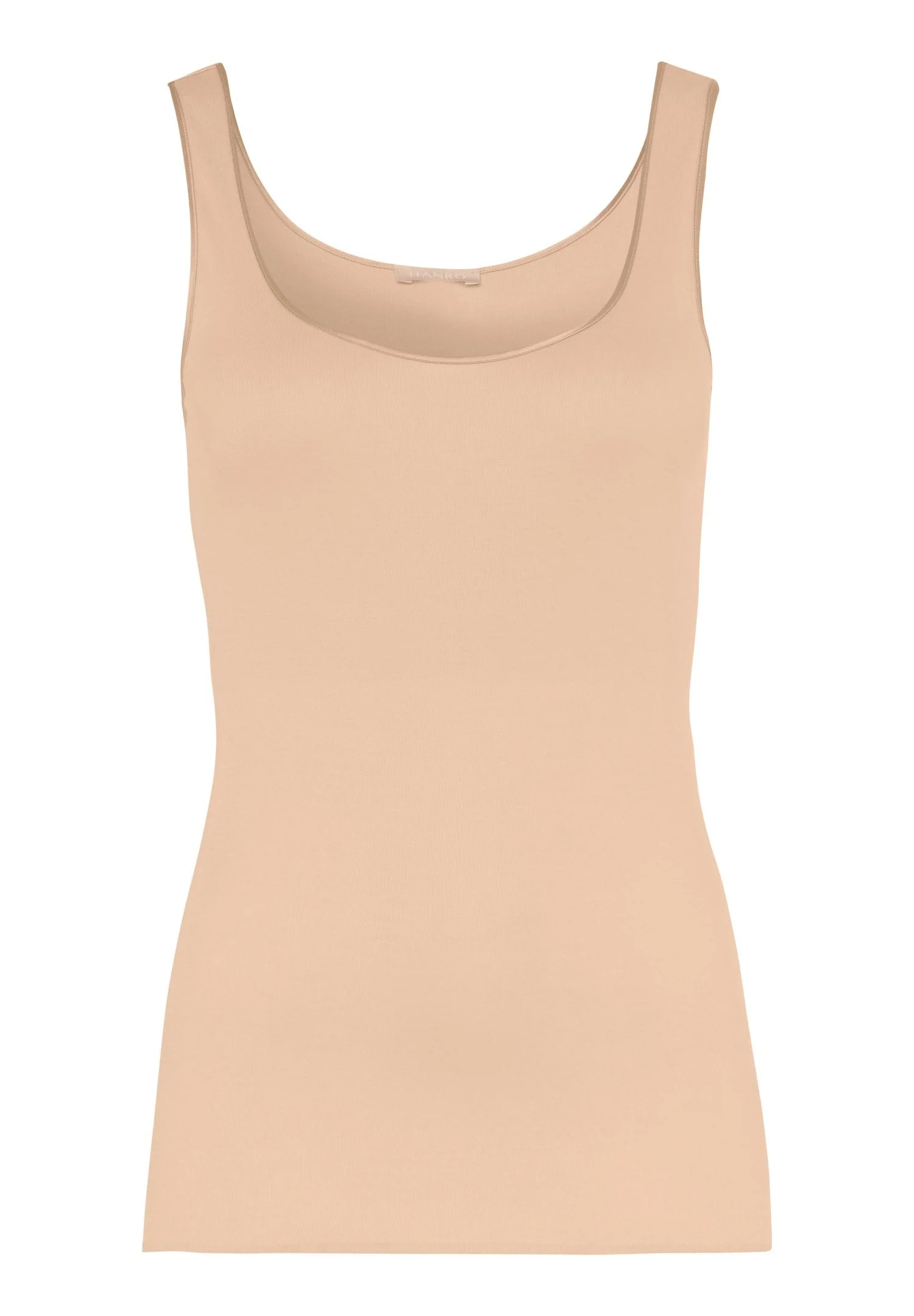 Cotton Seamless Tank Top | beige 071604-070274