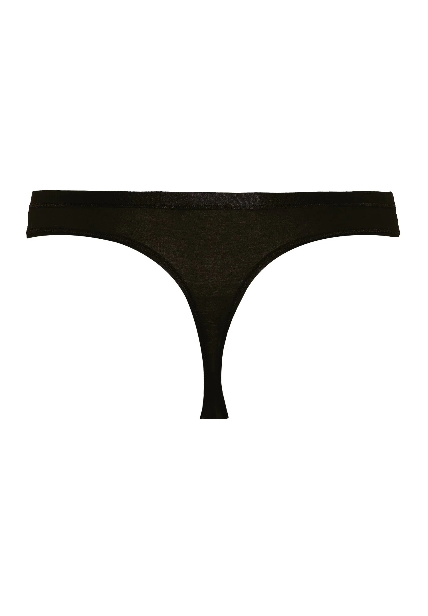 Cotton Sensation Thong | black 071402-070019 - Image 3